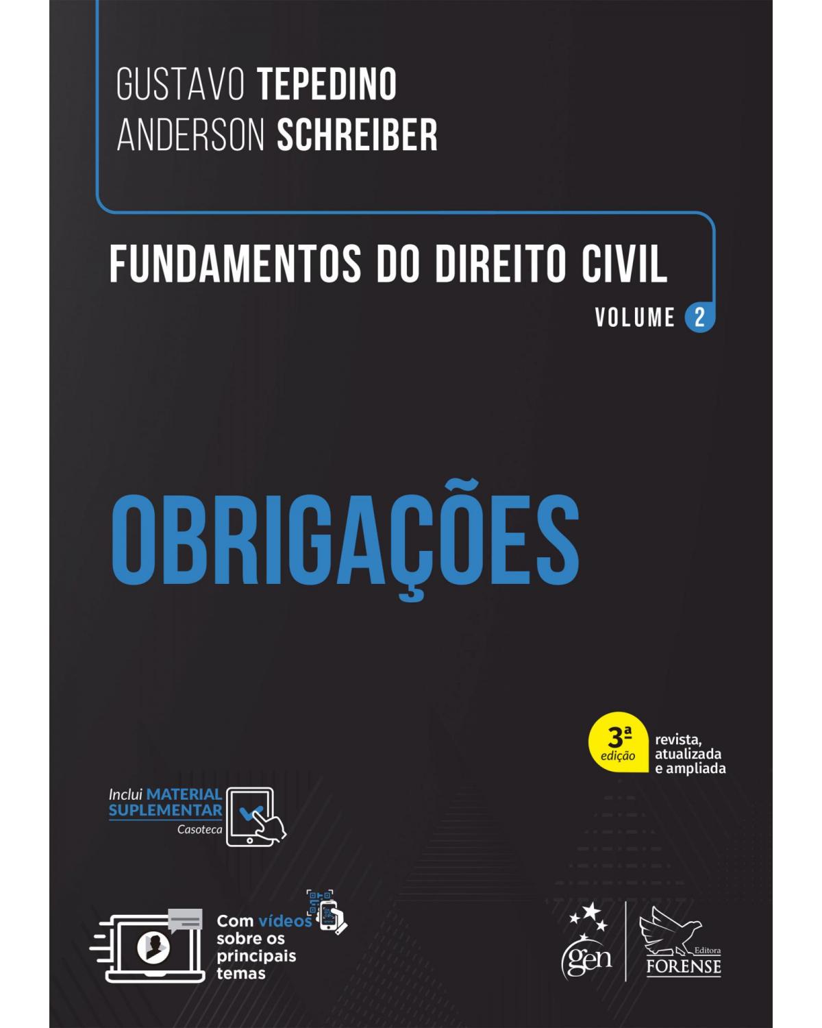 Fundamentos do direito civil: Obrigações - Volume 2 - 3ª Edição | 2022