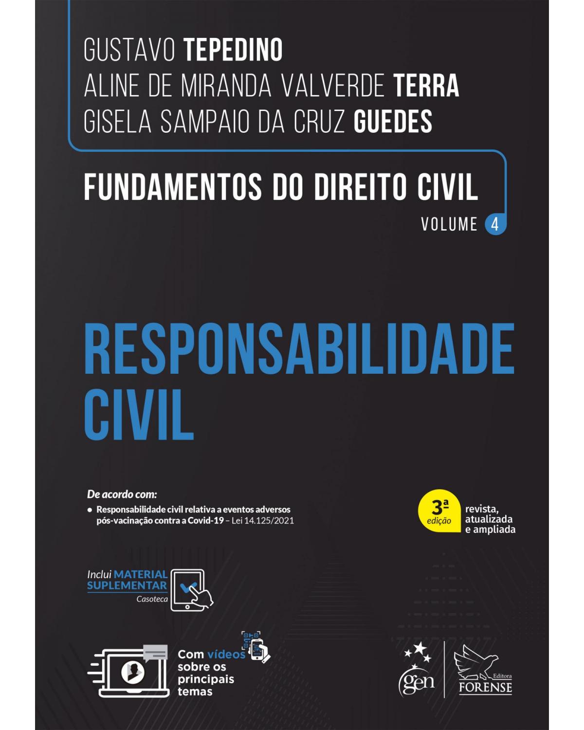 Fundamentos do direito civil: Responsabilidade civil - 3ª Edição | 2022