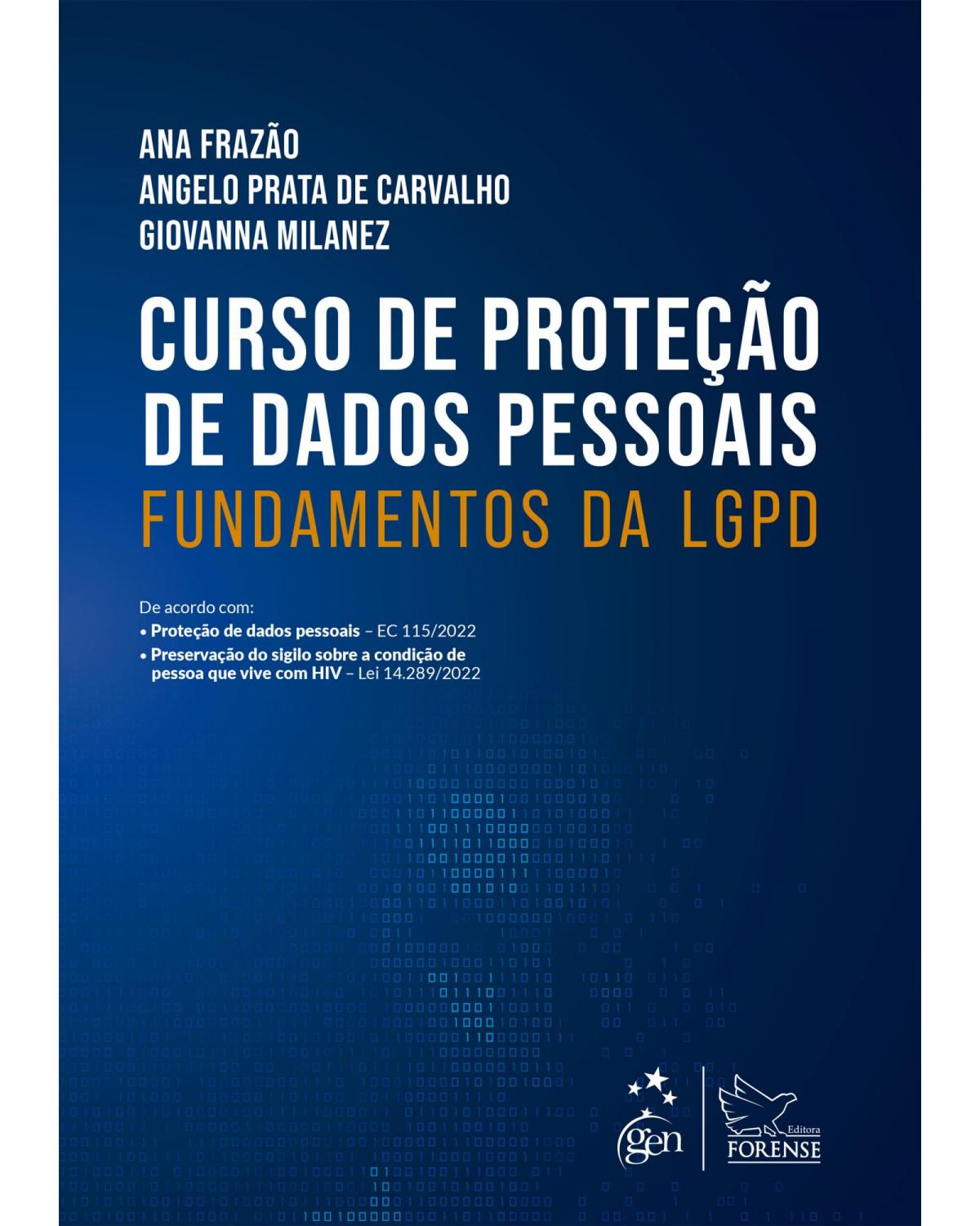 Curso de proteção de dados: Fundamentos da LGPD - 1ª Edição | 2022