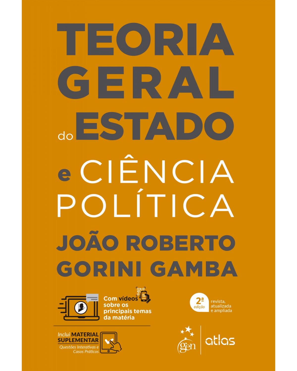 Teoria geral do Estado e ciência política - 2ª Edição | 2022