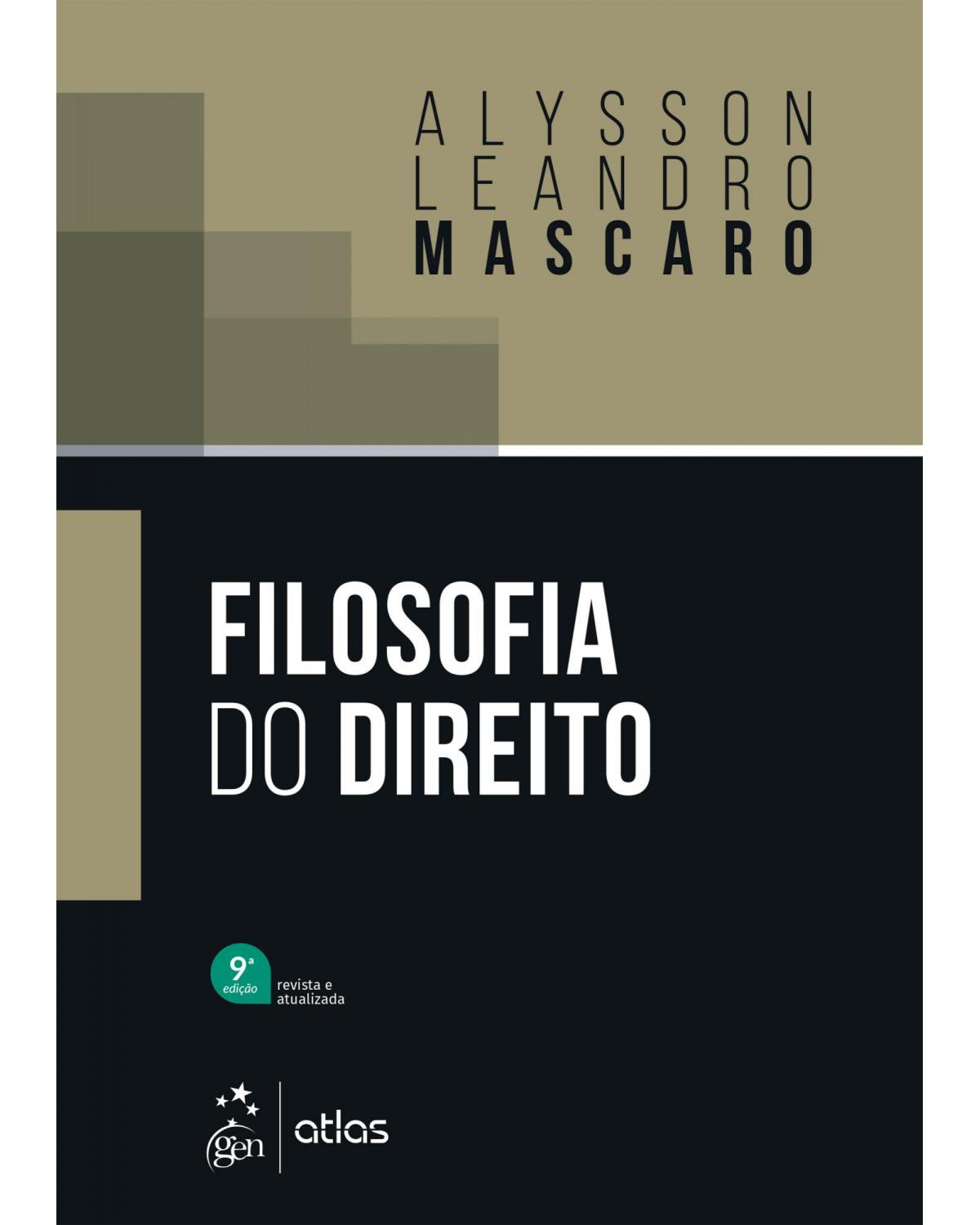 Filosofia do direito - 9ª Edição | 2022