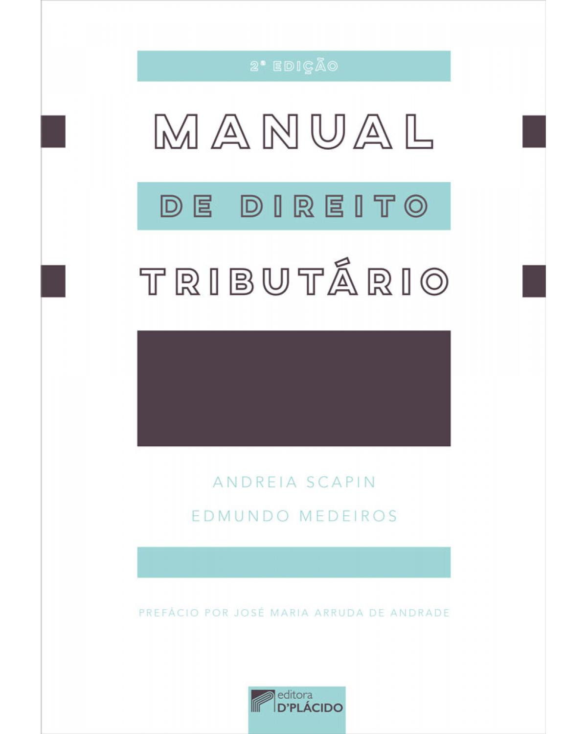 Manual de direito tributário - 2ª Edição