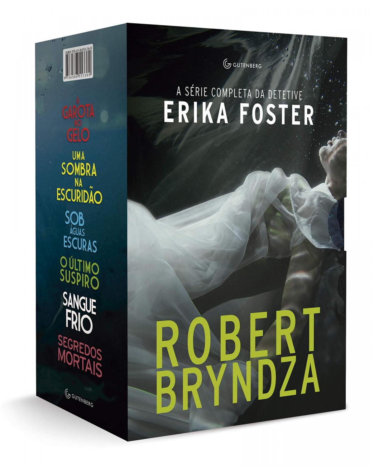 Box A série completa Detetive Erika Foster - 1ª Edição | 2021