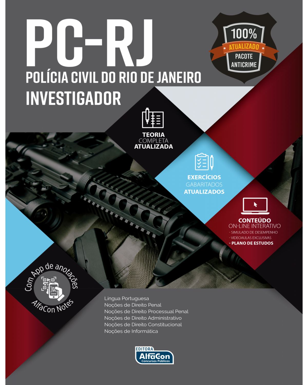 Polícia civil do estado do Rio de Janeiro - PC RJ 2020 - Investigador policial - 1ª Edição | 2020