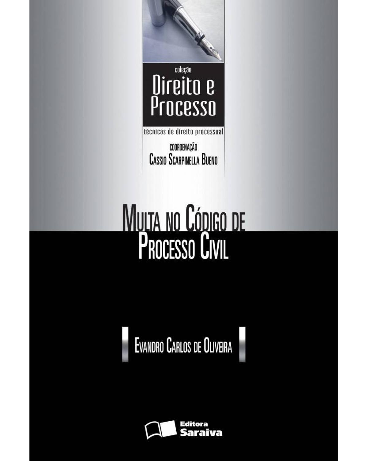 Multa no código de processo civil - 1ª Edição | 2011