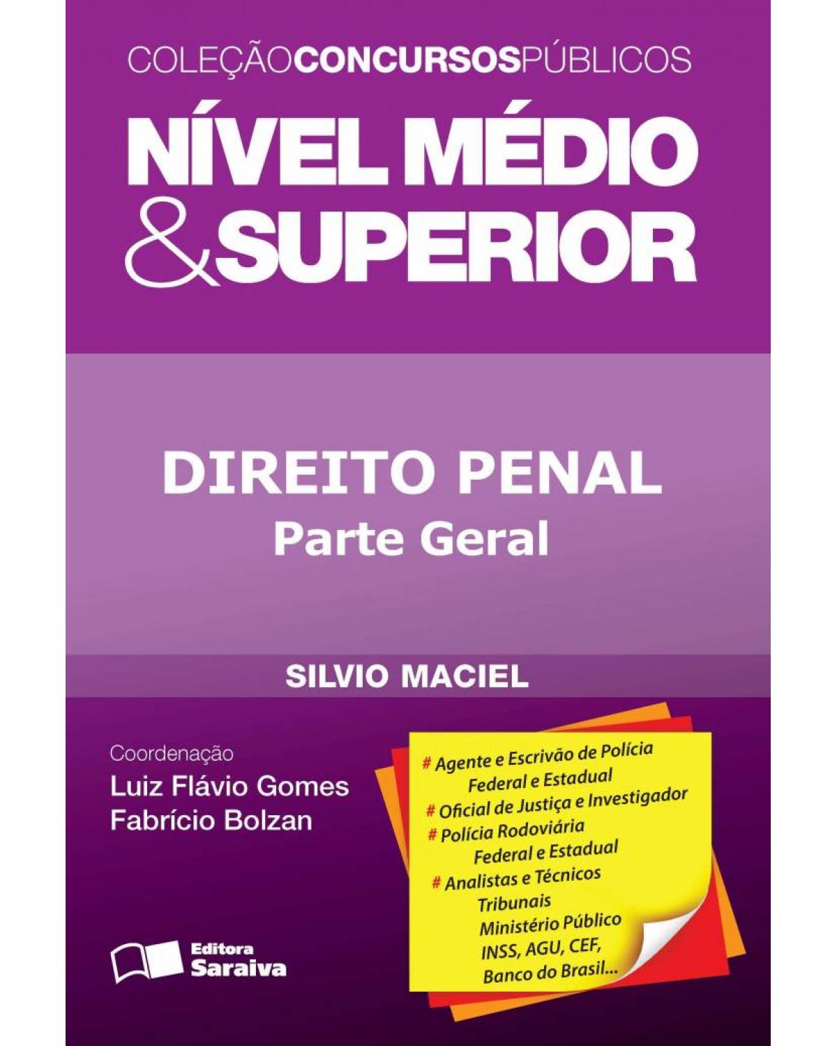 Direito penal - Parte geral - 1ª Edição | 2013