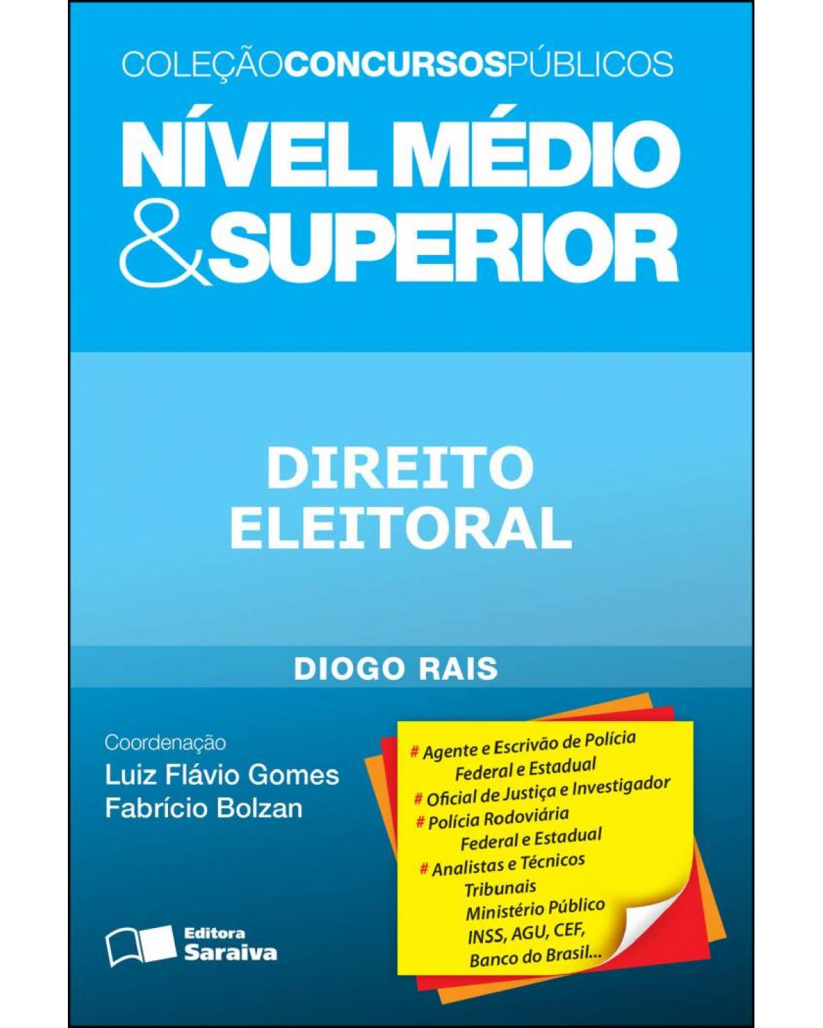 Direito eleitoral - 1ª Edição | 2012
