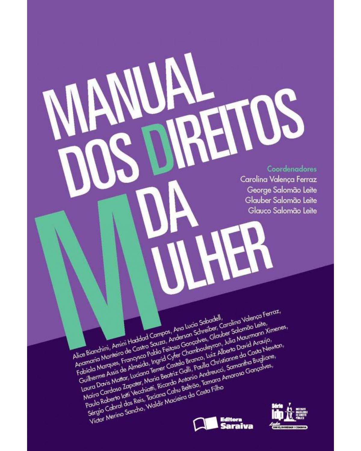 Manual dos direitos da mulher - 1ª Edição | 2013