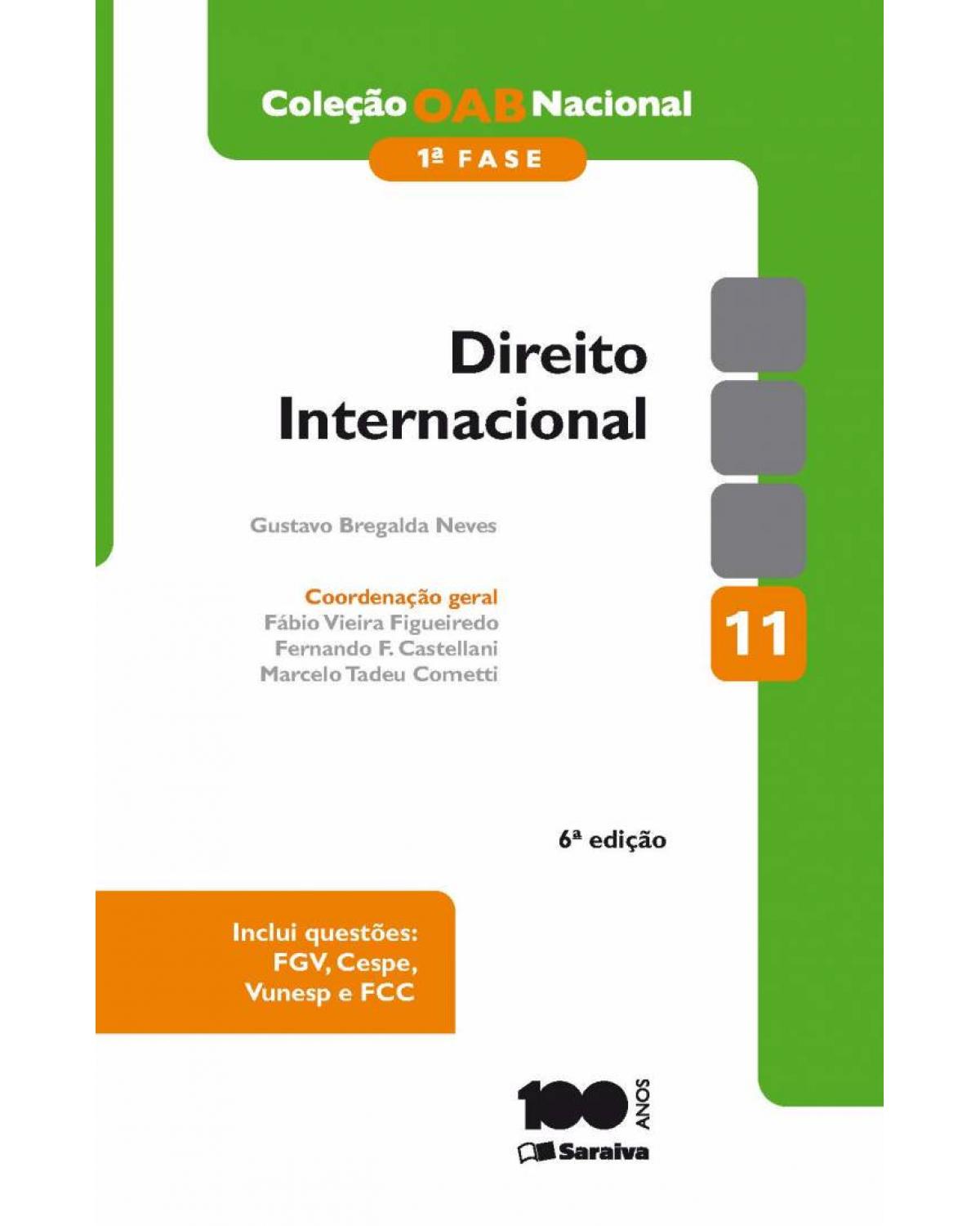 Direito internacional - Volume 11:  - 6ª Edição | 2015