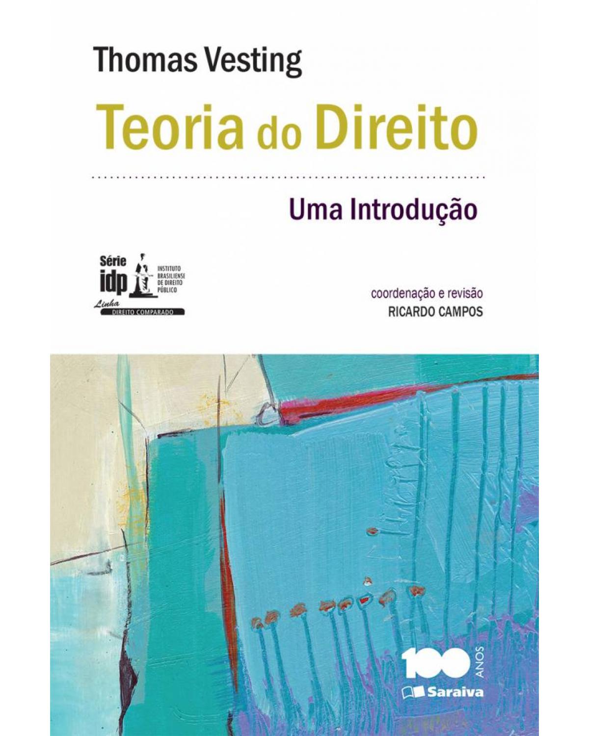 Teoria do direito - uma introdução - 1ª Edição | 2015