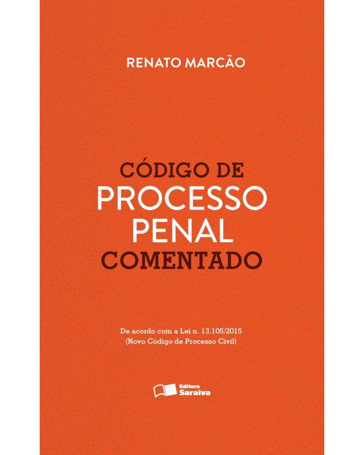 Código de processo penal comentado - 1ª Edição | 2016