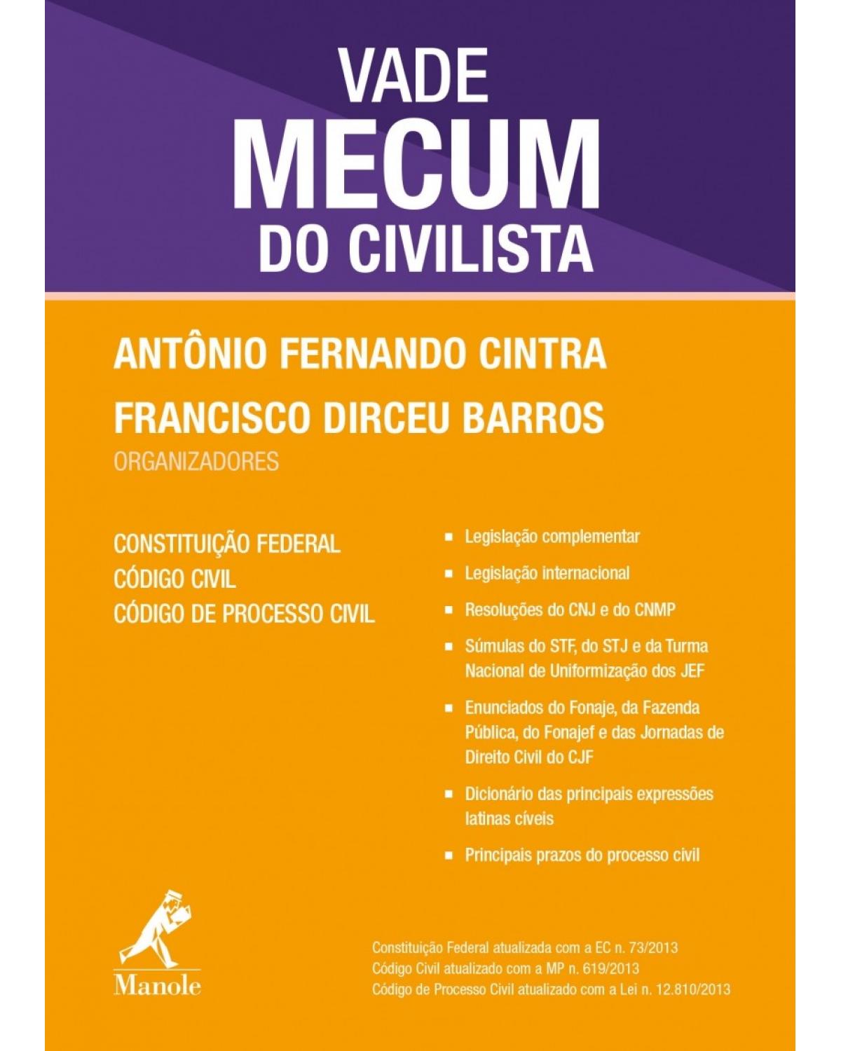 Vade mecum do civilista - 1ª Edição | 2013