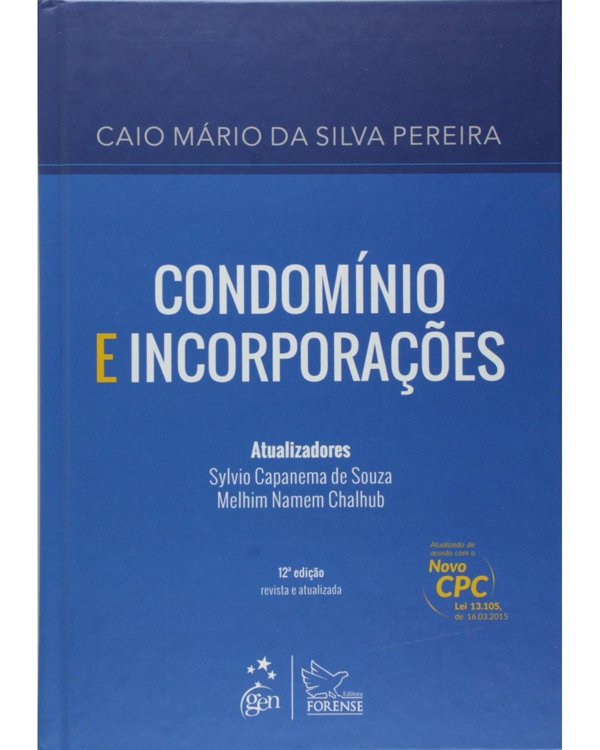 Condomínio e incorporações - 12ª Edição | 2015