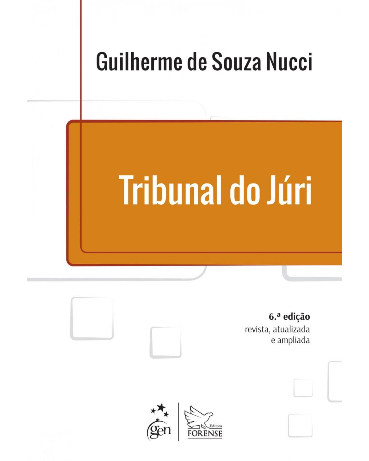 Tribunal do júri - 6ª Edição | 2015