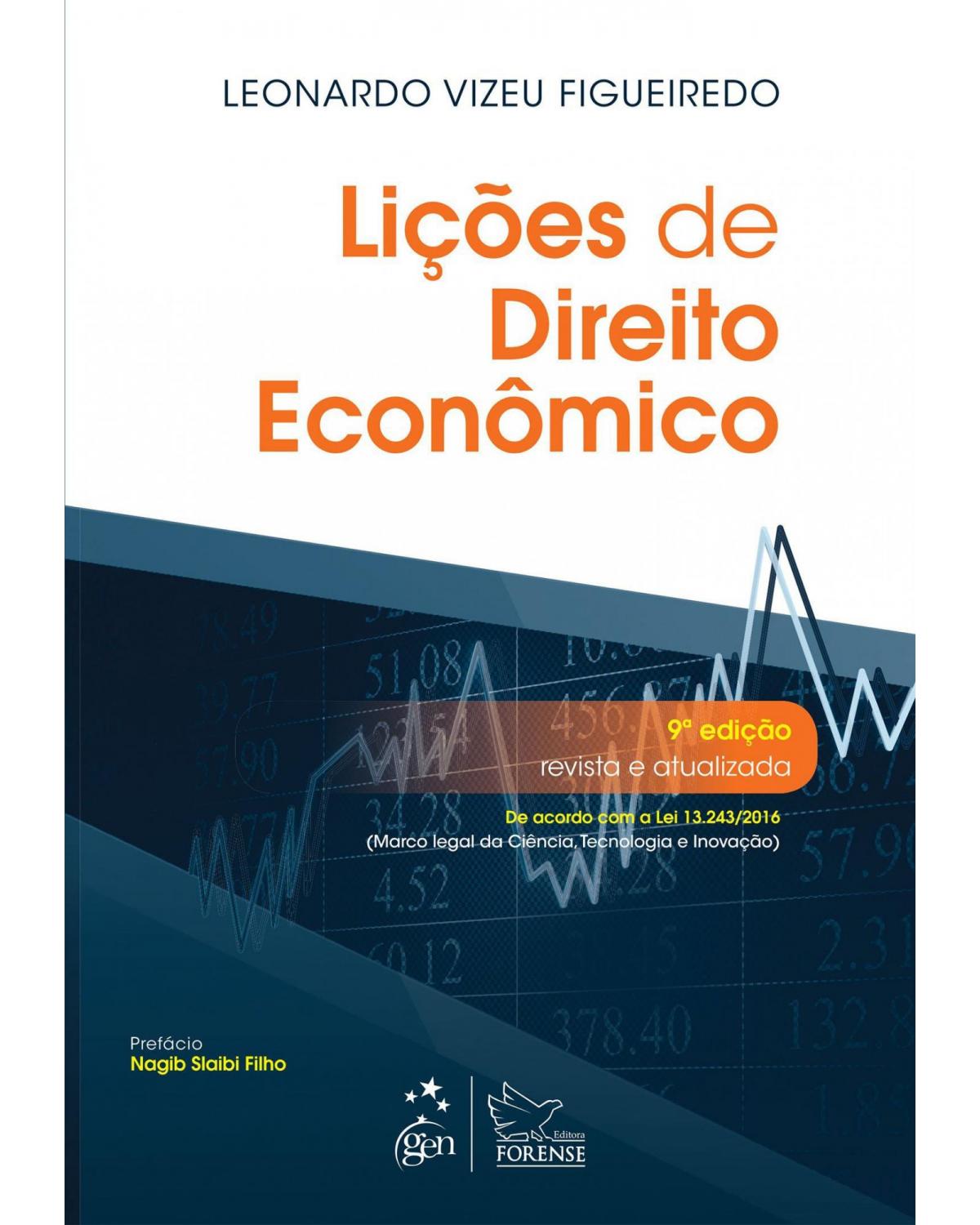 Lições de direito econômico - 9ª Edição | 2016