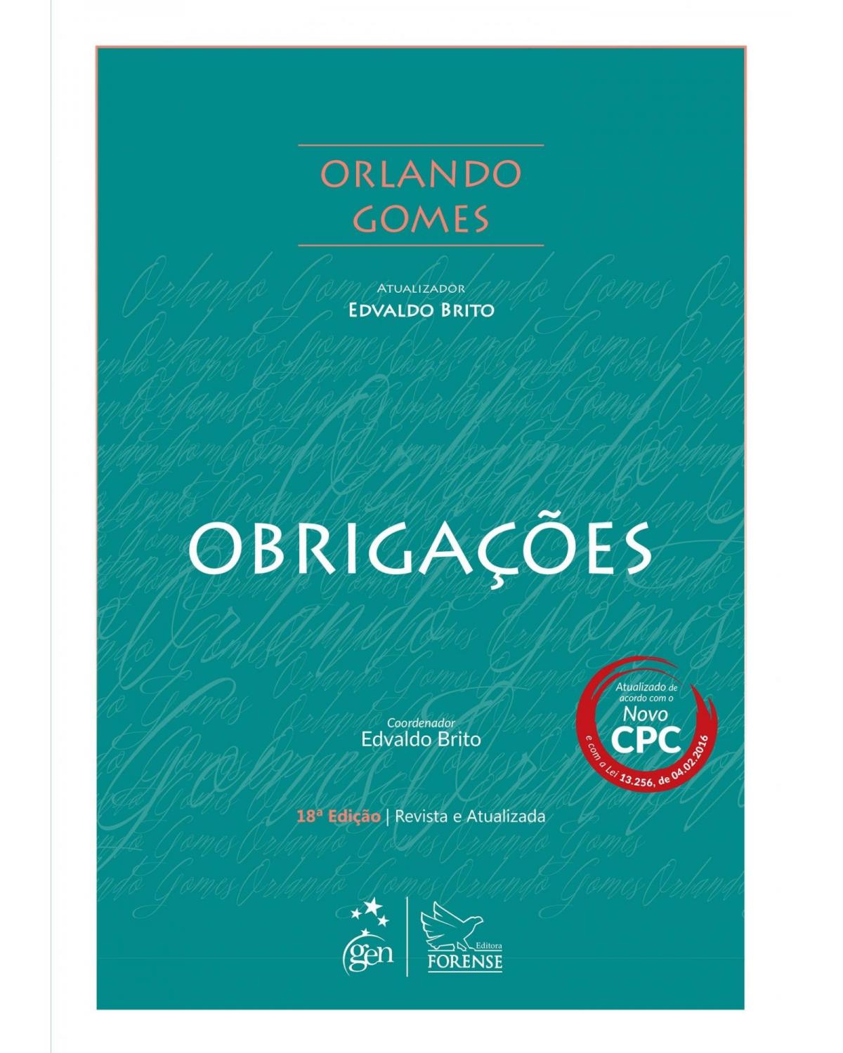 Obrigações - 18ª Edição | 2016