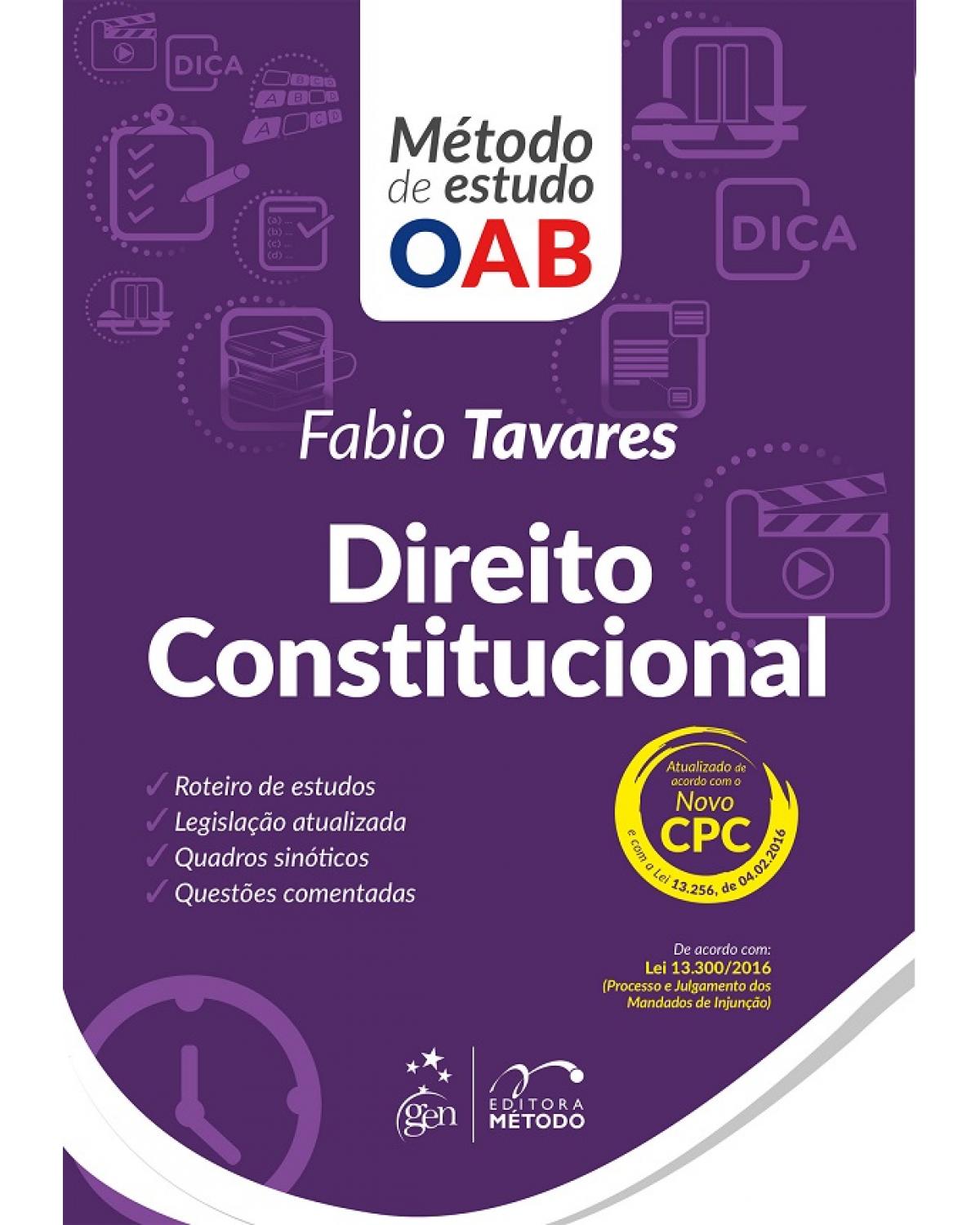 Direito constitucional - 1ª Edição | 2016