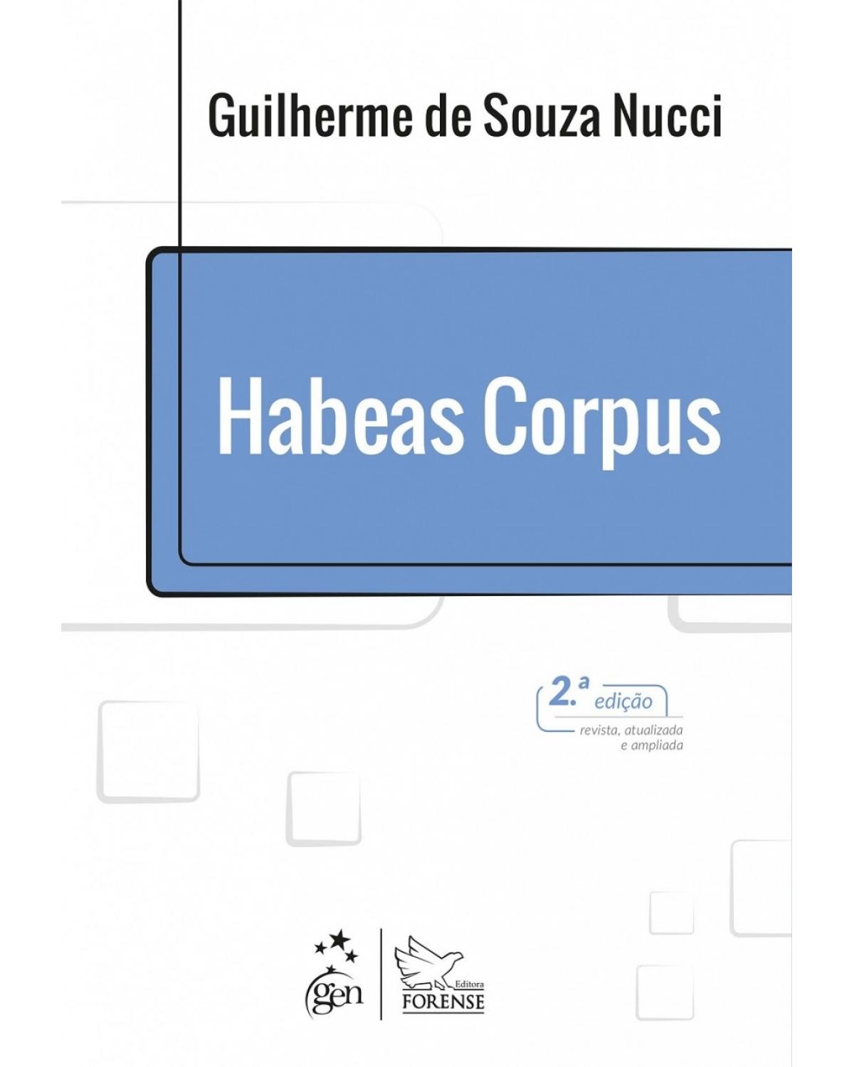 Habeas corpus - 2ª Edição | 2017