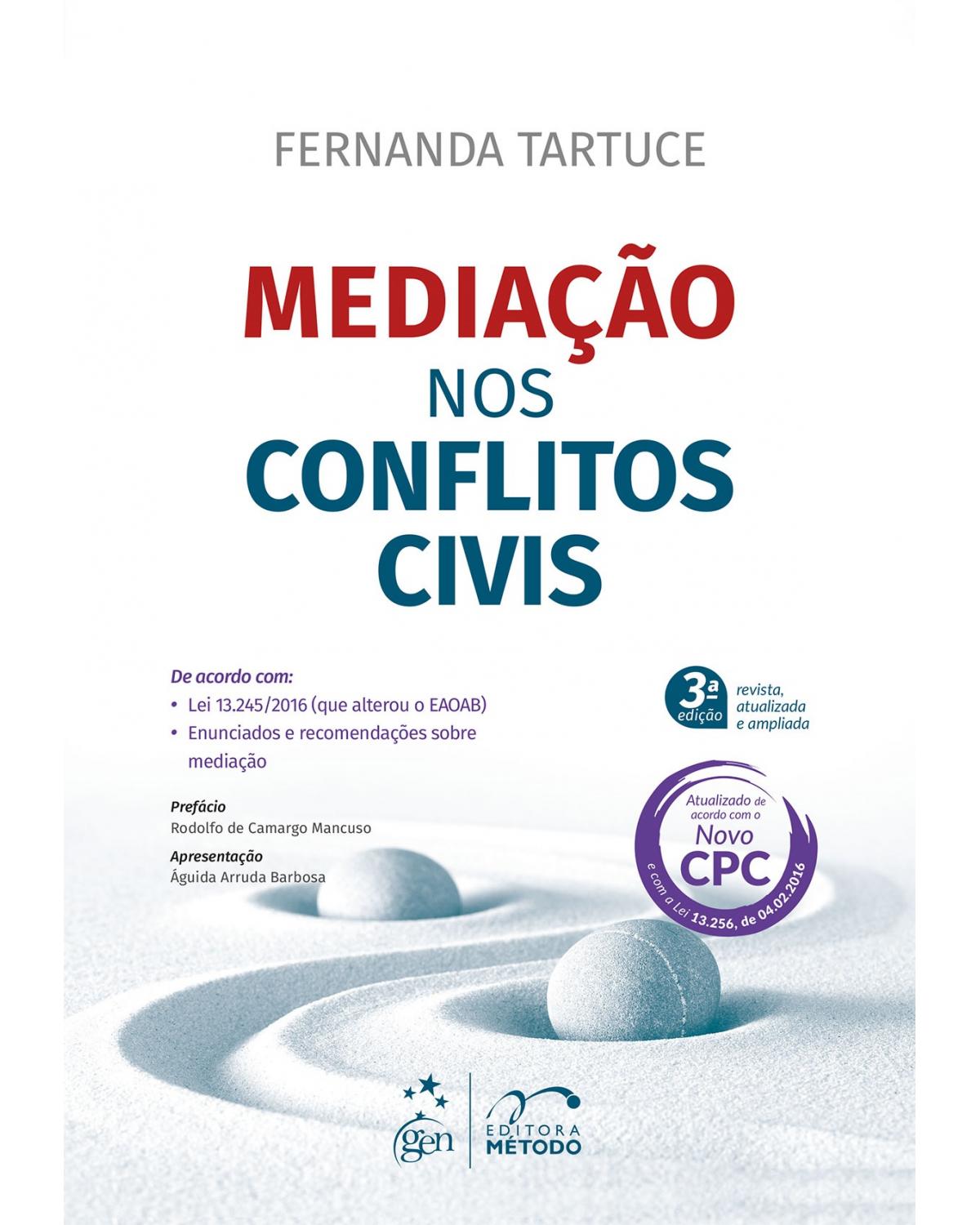 Mediação nos conflitos civis - 3ª Edição