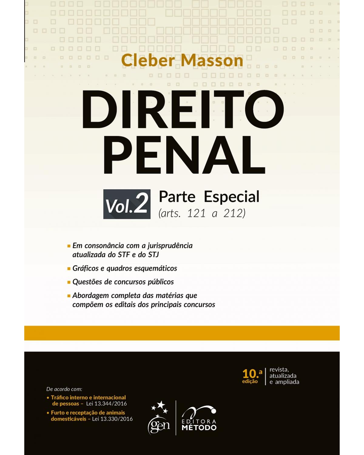 Direito penal - Volume 2: Parte especial - 10ª Edição | 2017