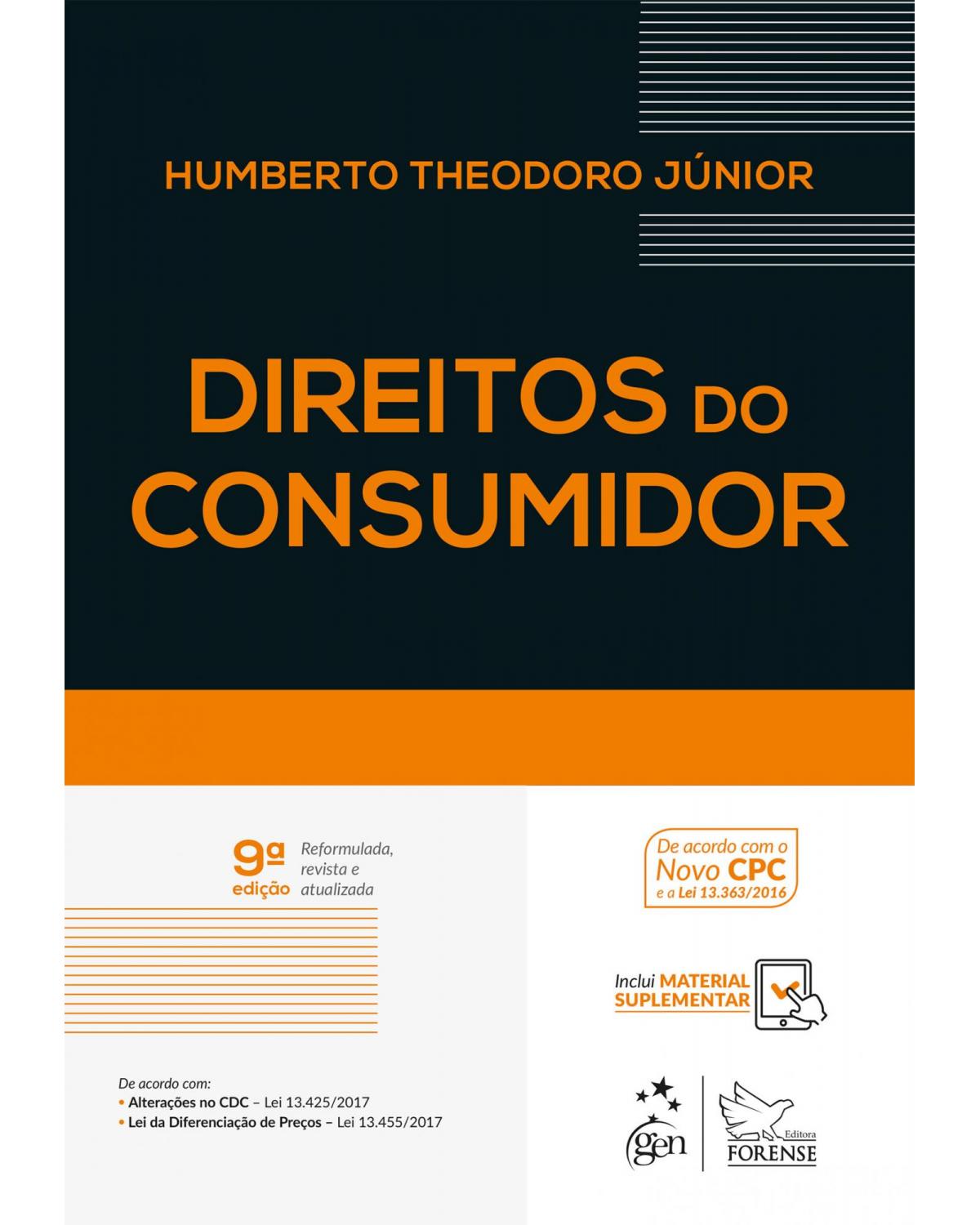 Direitos do consumidor - 9ª Edição | 2017