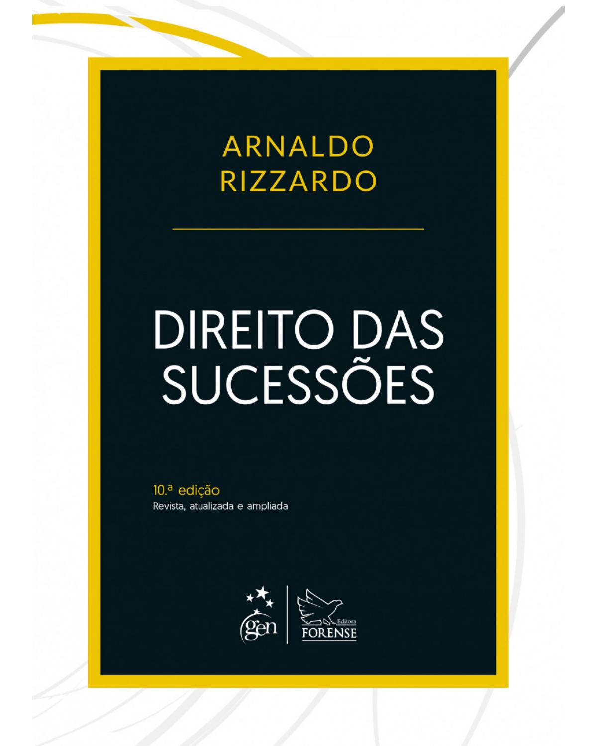 Direito das sucessões - 10ª Edição | 2017