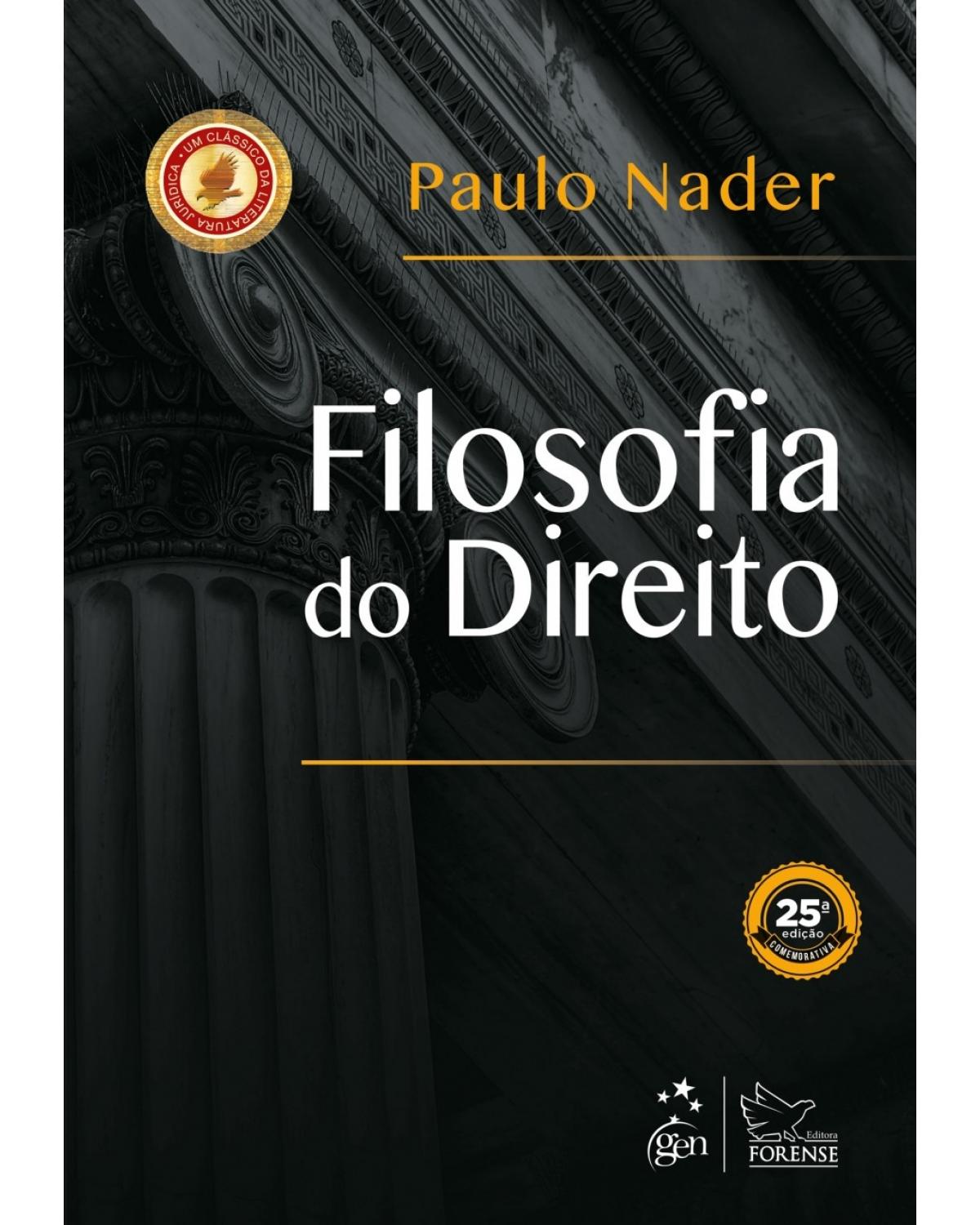 Filosofia do direito - 25ª Edição | 2018