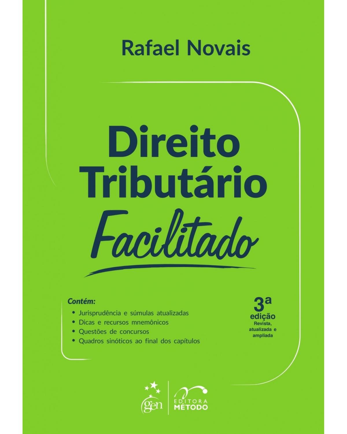 Direito Tributário Facilitado - 3ª Edição | 2018