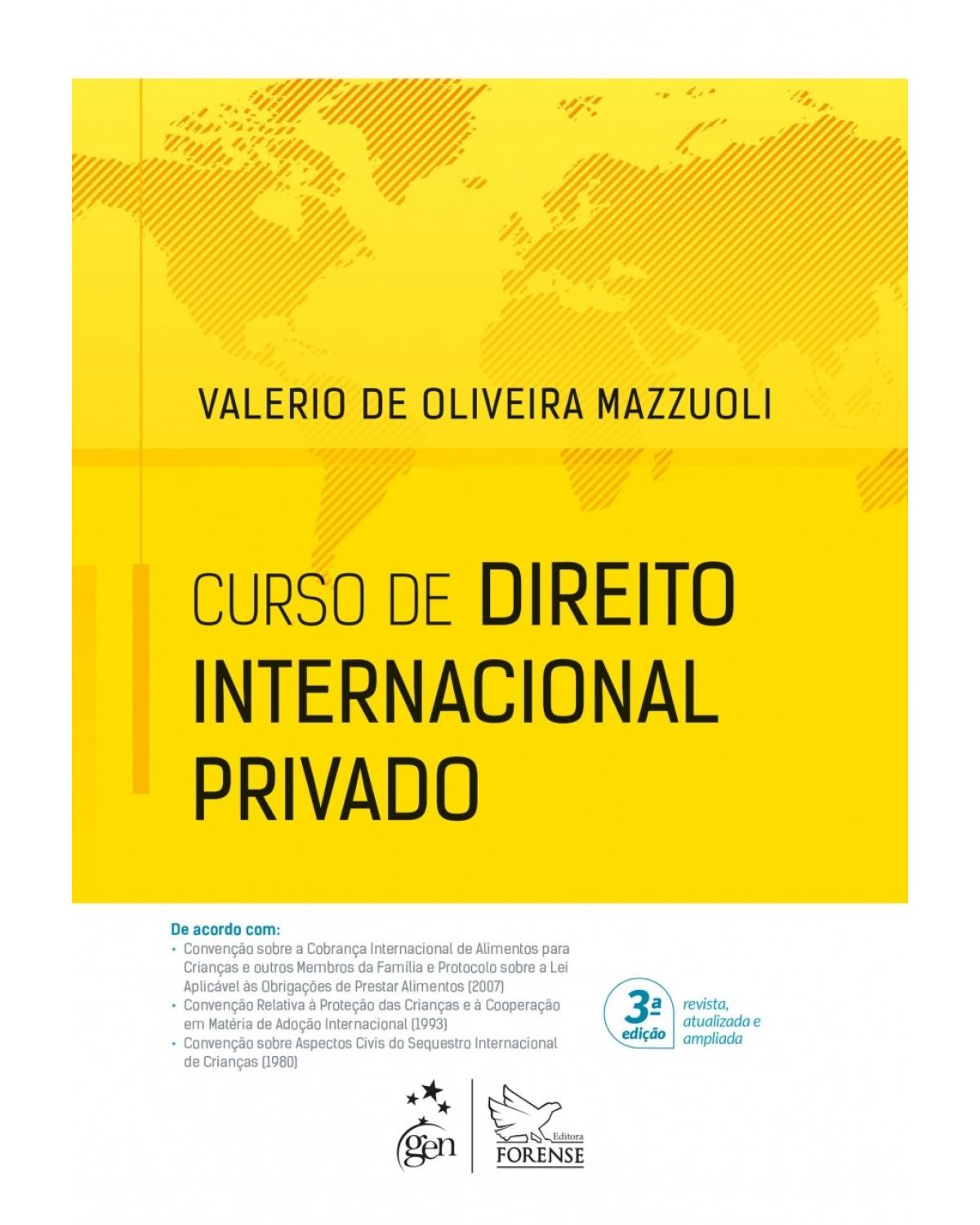 Curso de direito internacional privado - 3ª Edição