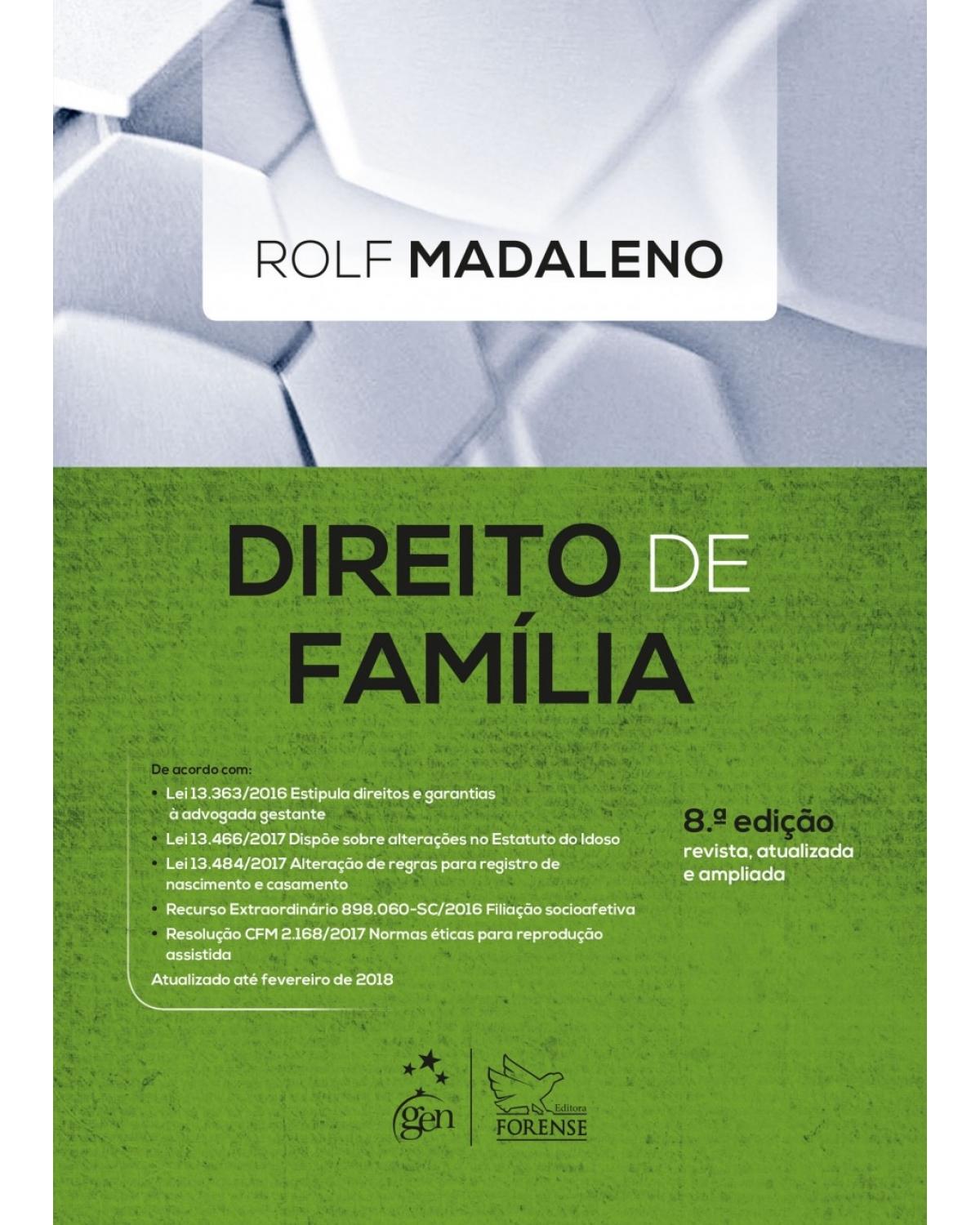 Direito de família - 8ª Edição | 2018