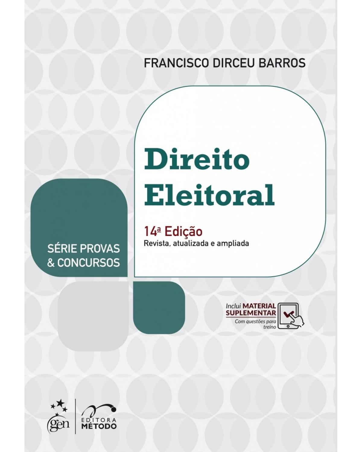 Direito eleitoral - 14ª Edição | 2018