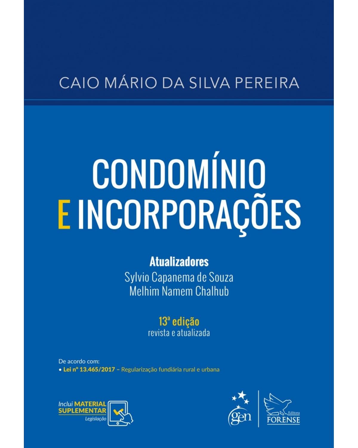 Condomínio e incorporações - 13ª Edição | 2018