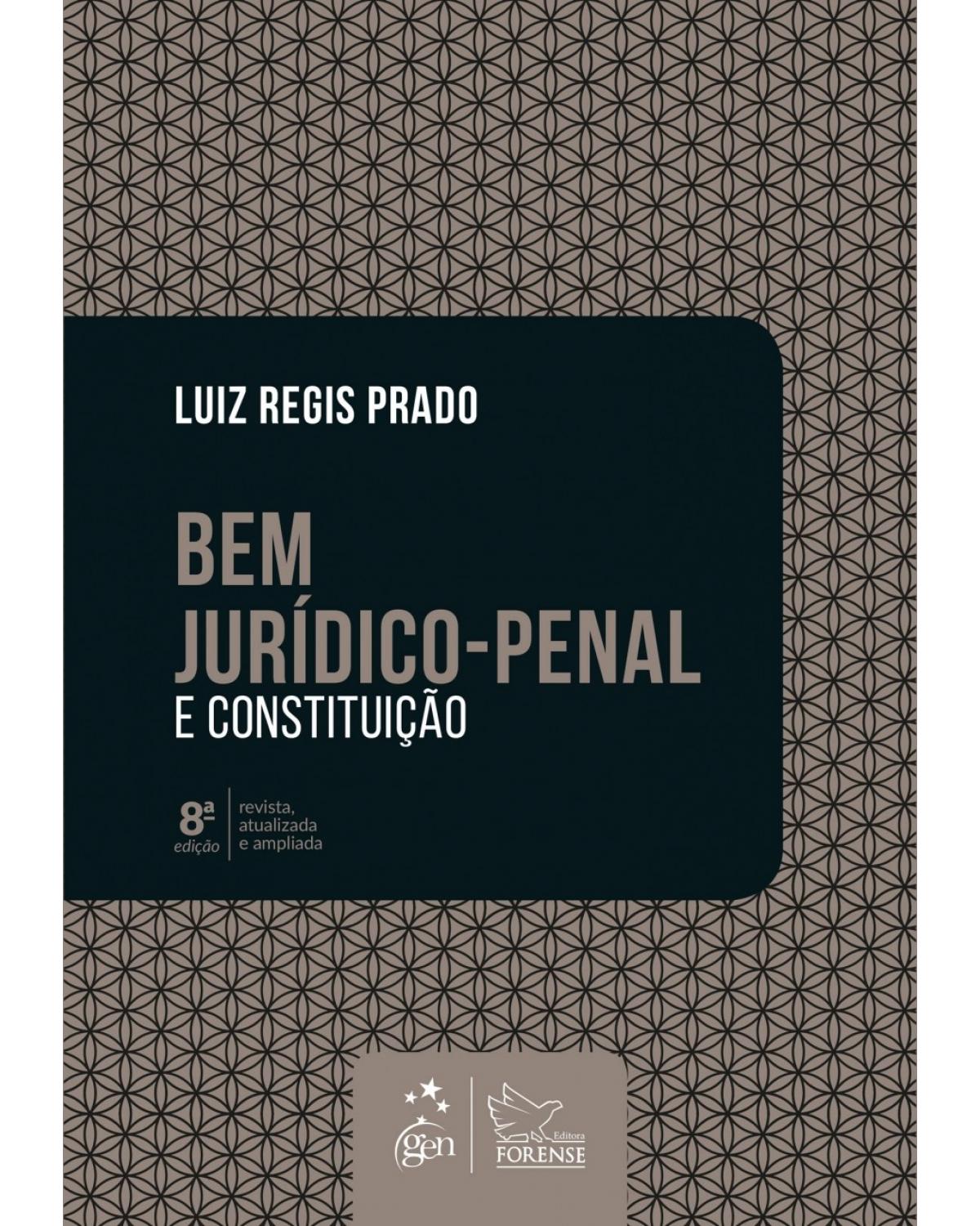 Bem jurídico-penal e constituição - 8ª Edição | 2018