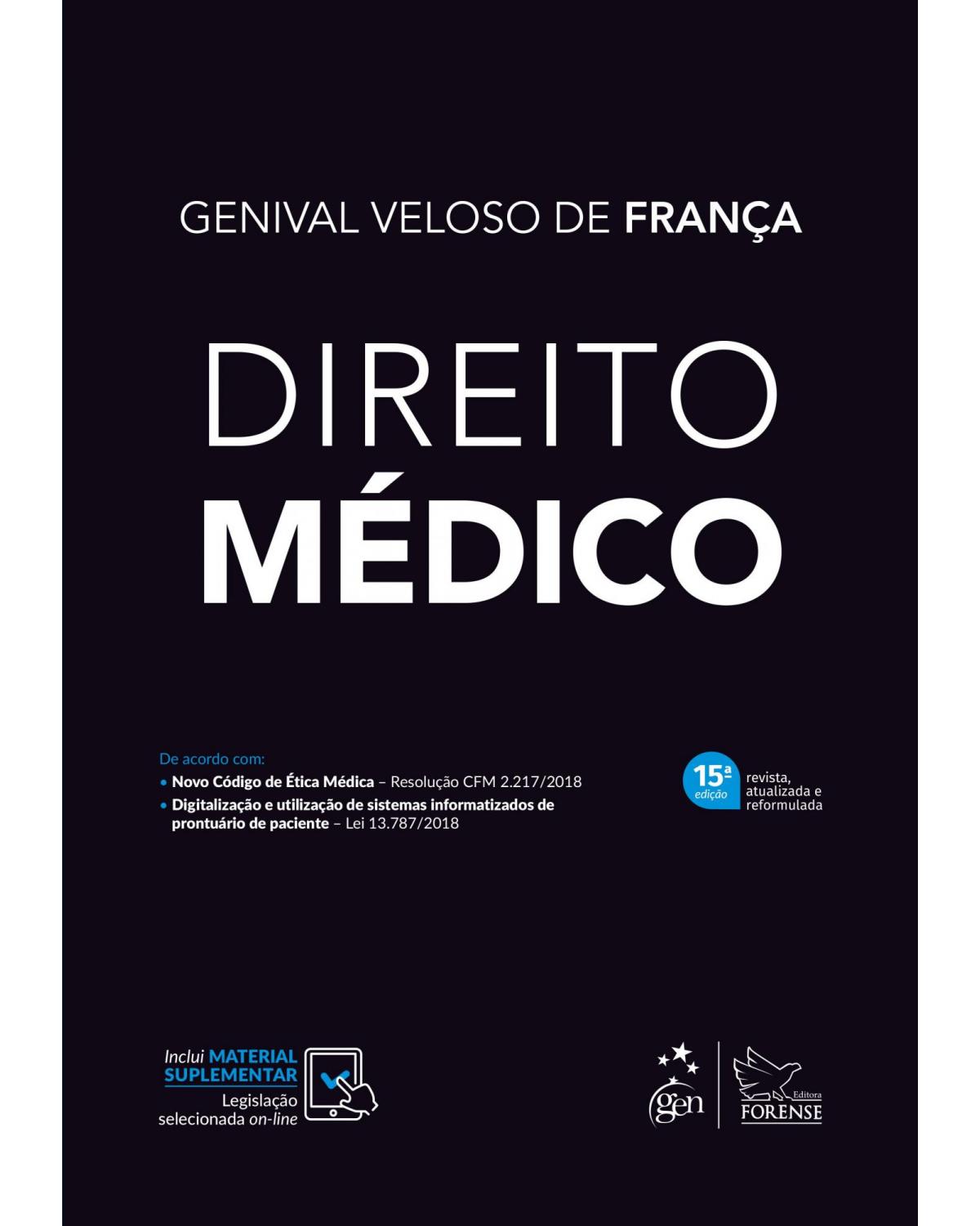 Direito médico - 15ª Edição | 2019