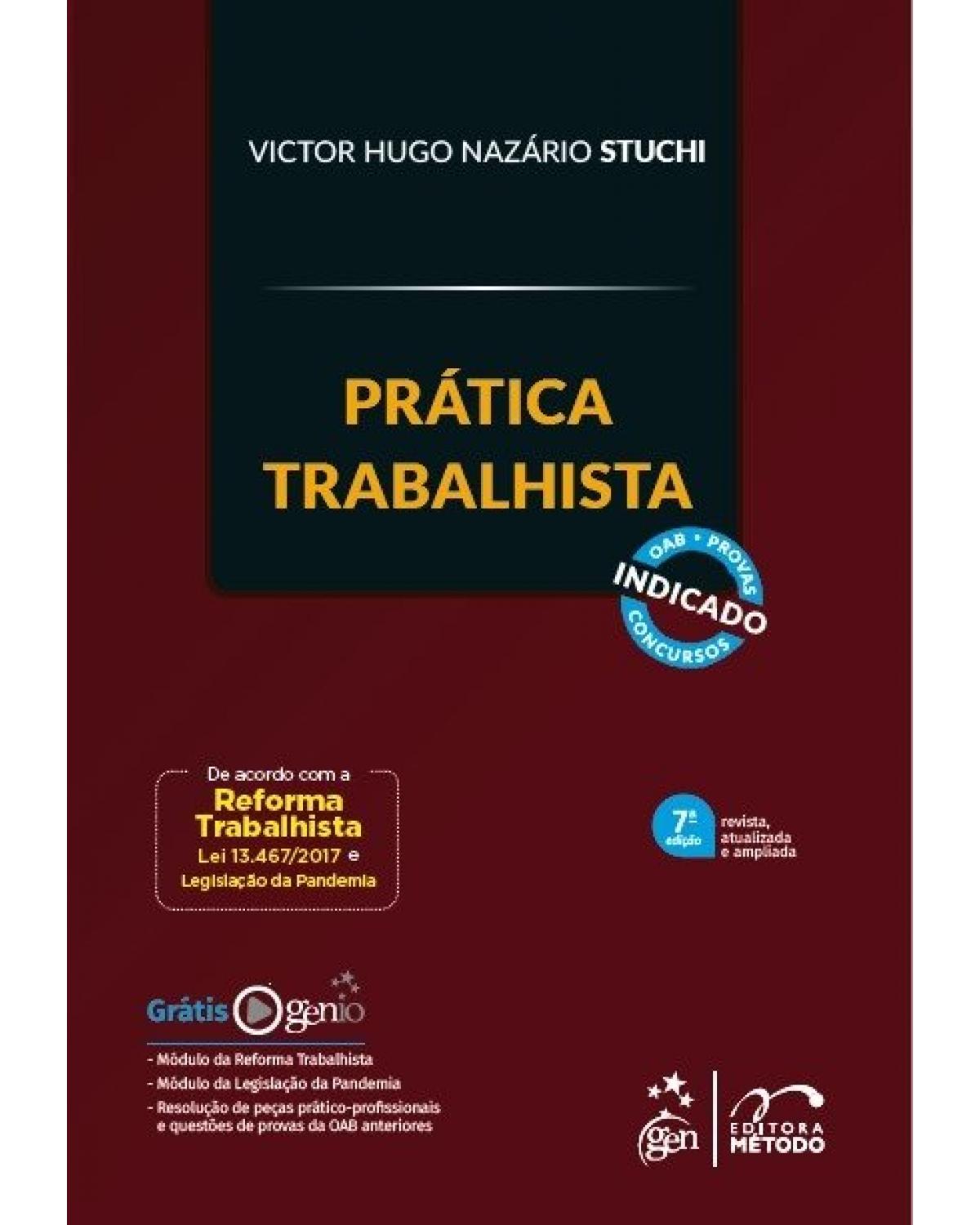 Prática trabalhista - 7ª Edição | 2021