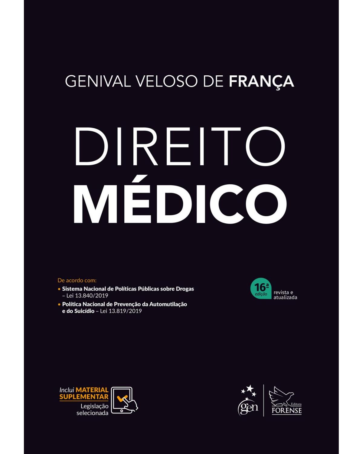 Direito médico - 16ª Edição | 2019