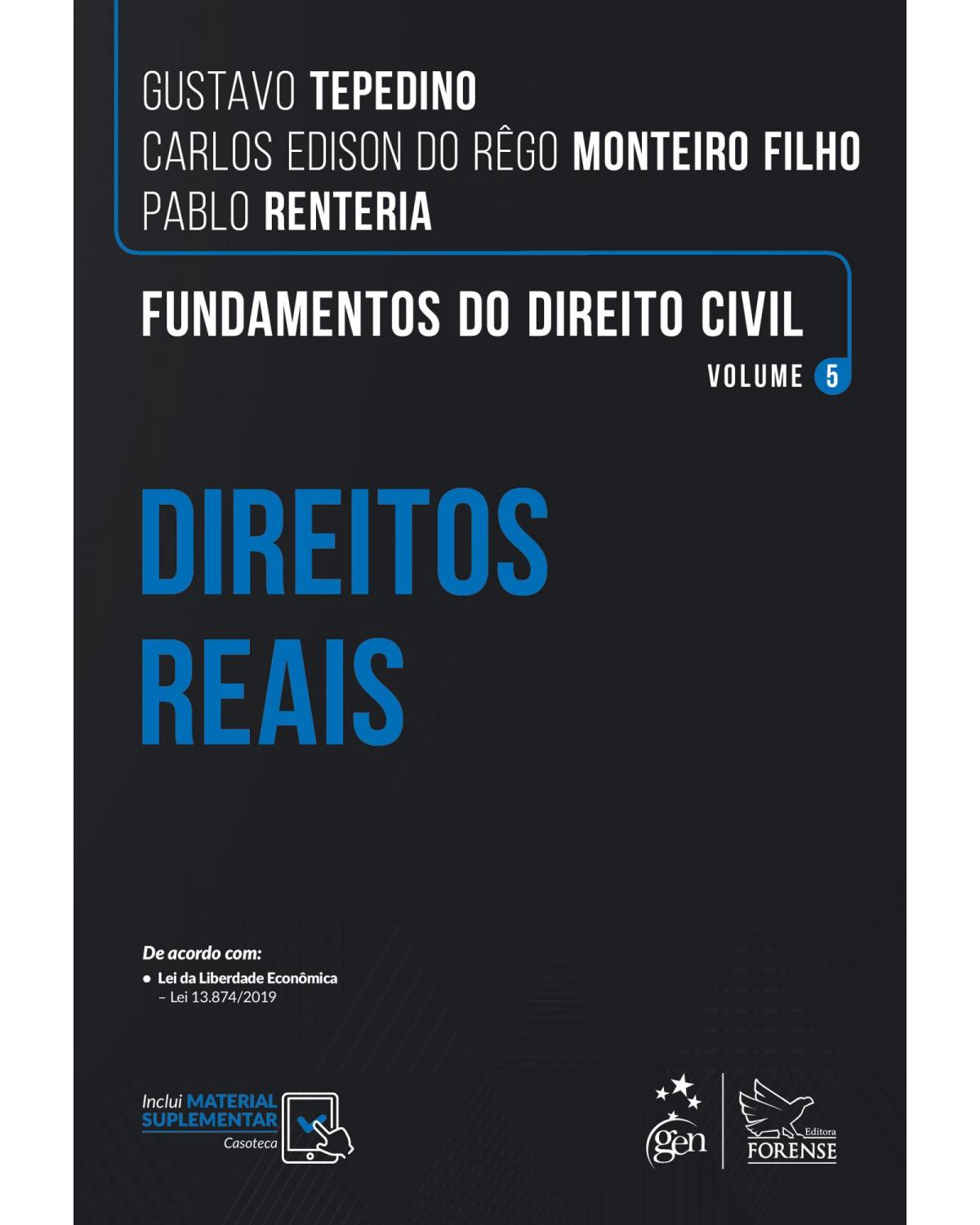 Fundamentos do direito civil - Volume 5: direitos reais - 1ª Edição | 2020