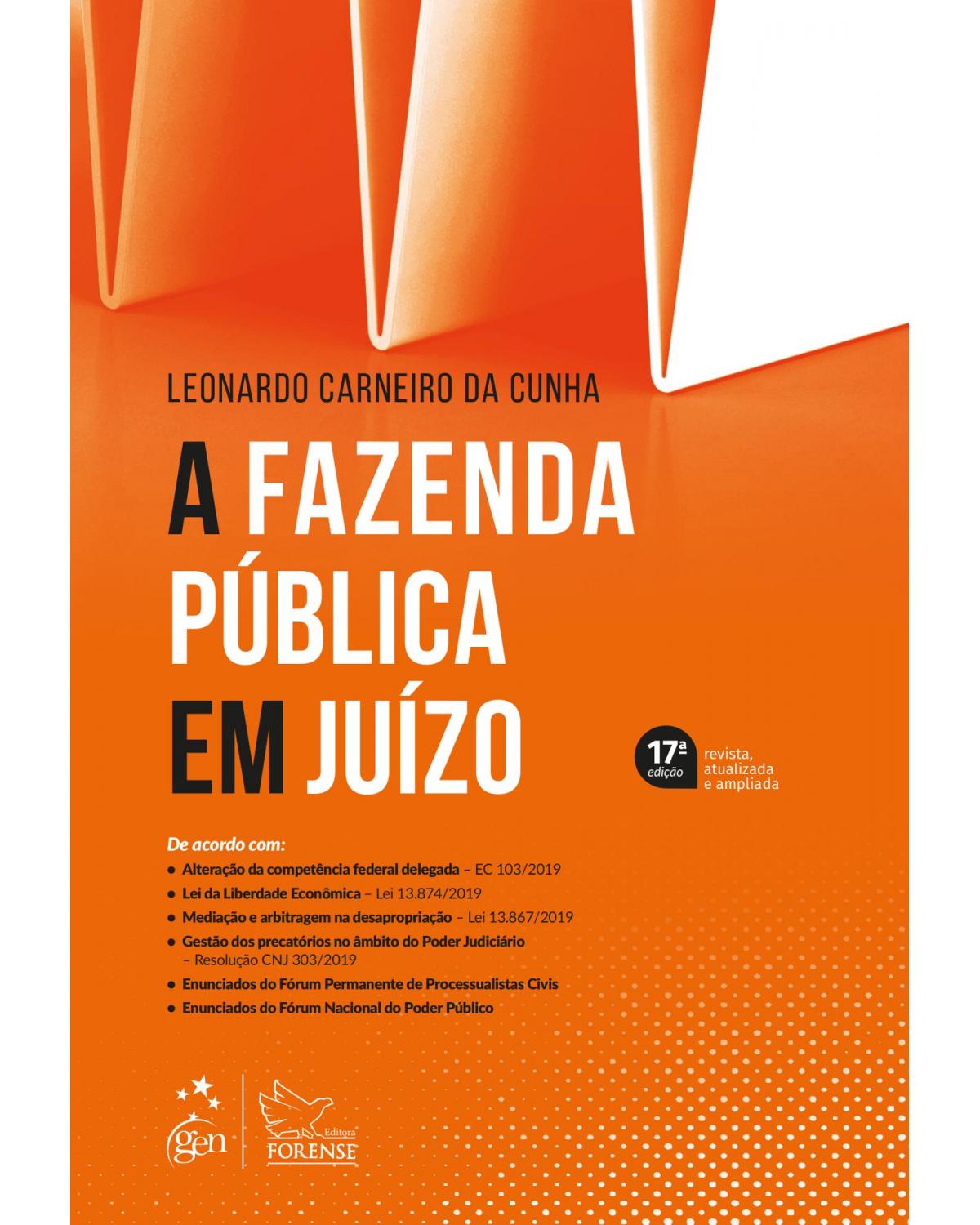 A fazenda pública em juízo - 1ª Edição | 2020