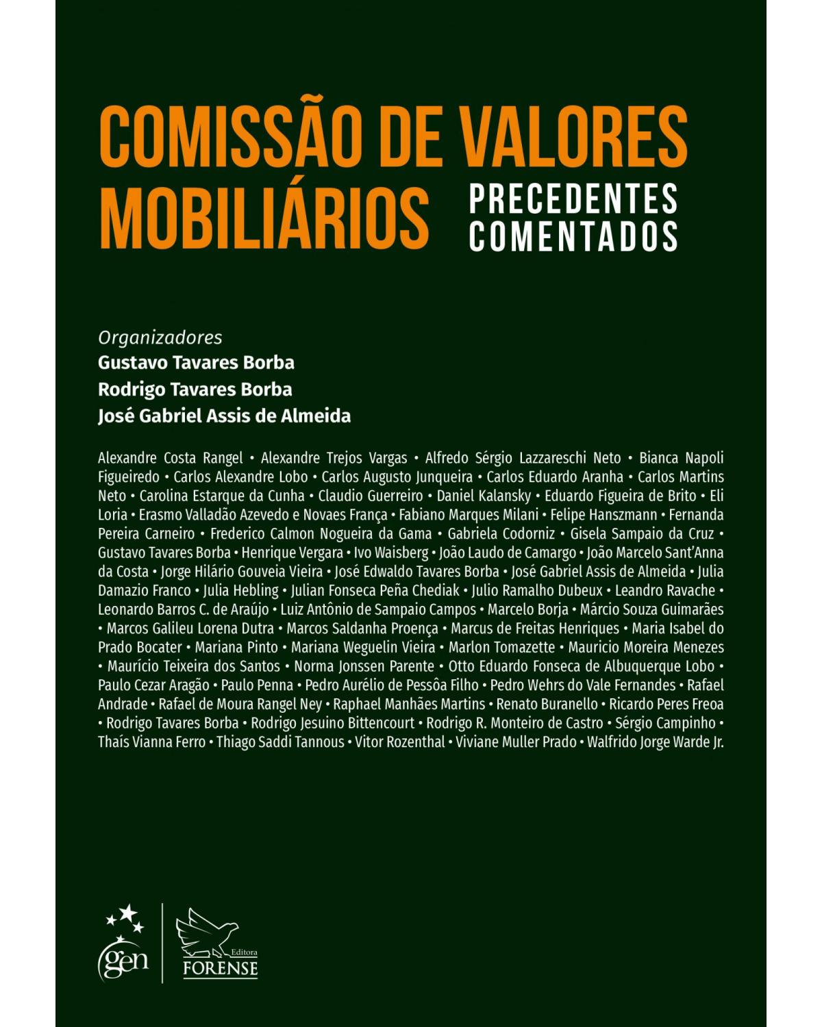 Comissão de valores mobiliários - precedentes comentados - 1ª Edição | 2020