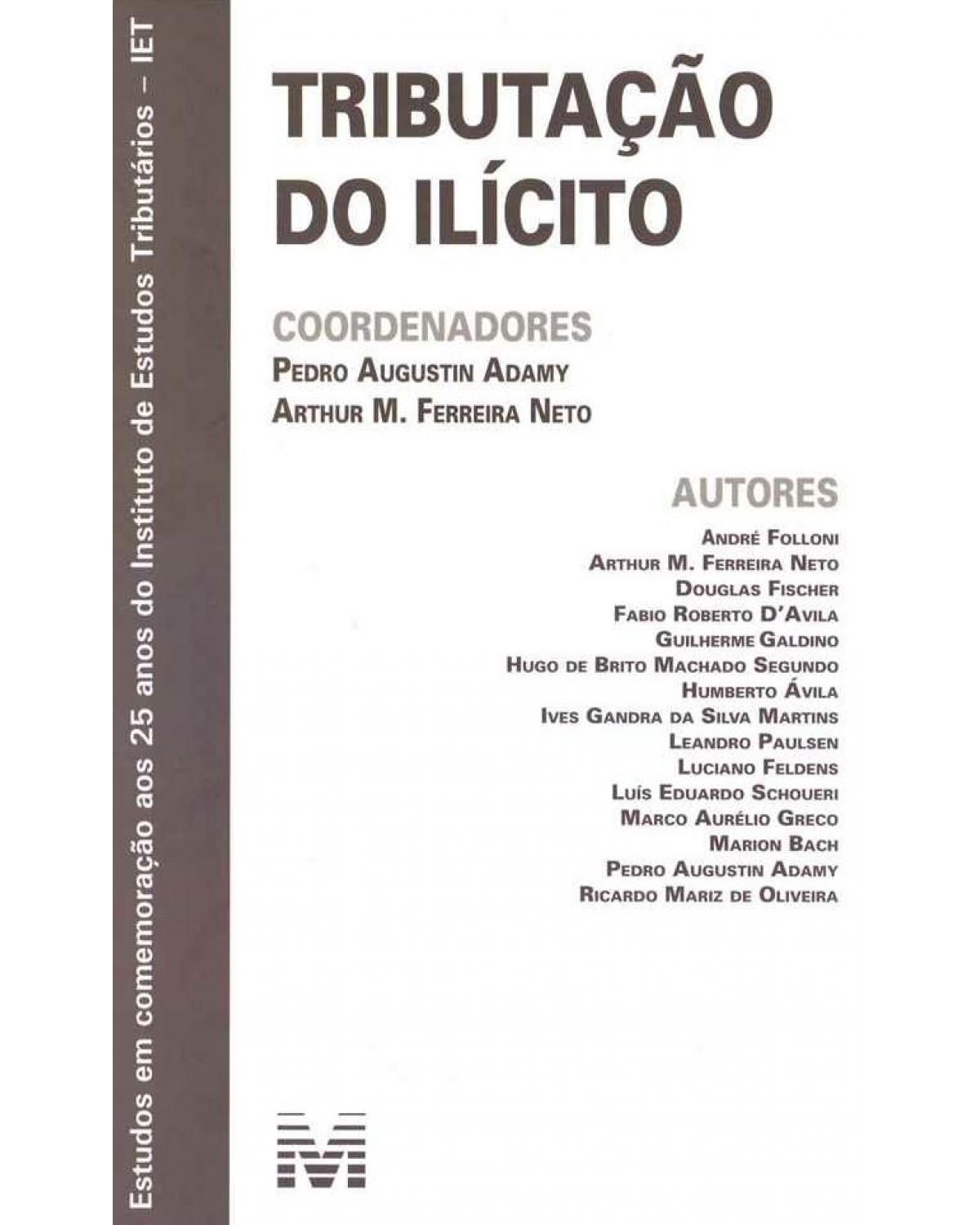 Tributação do ilícito - 1ª Edição