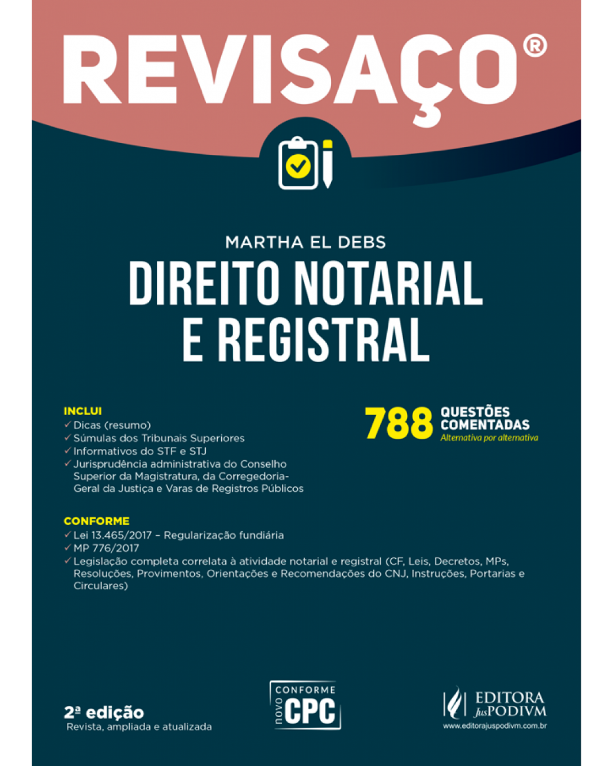 Direito notarial e registral - 2ª Edição | 2017