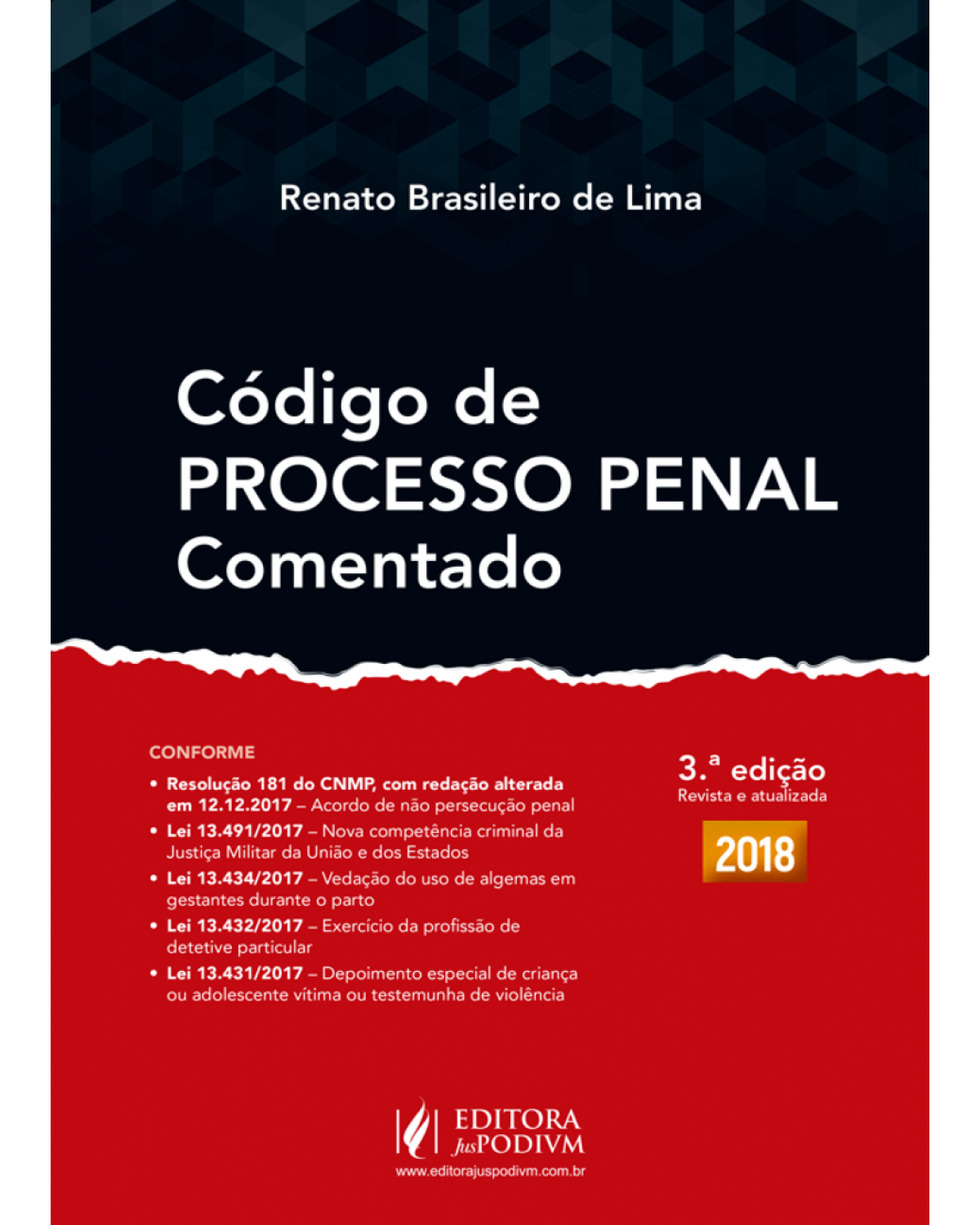 Código de processo penal comentado - 3ª Edição | 2018