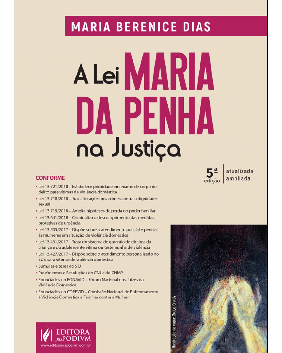 A lei Maria da Penha na justiça: 5ª Edição | 2019