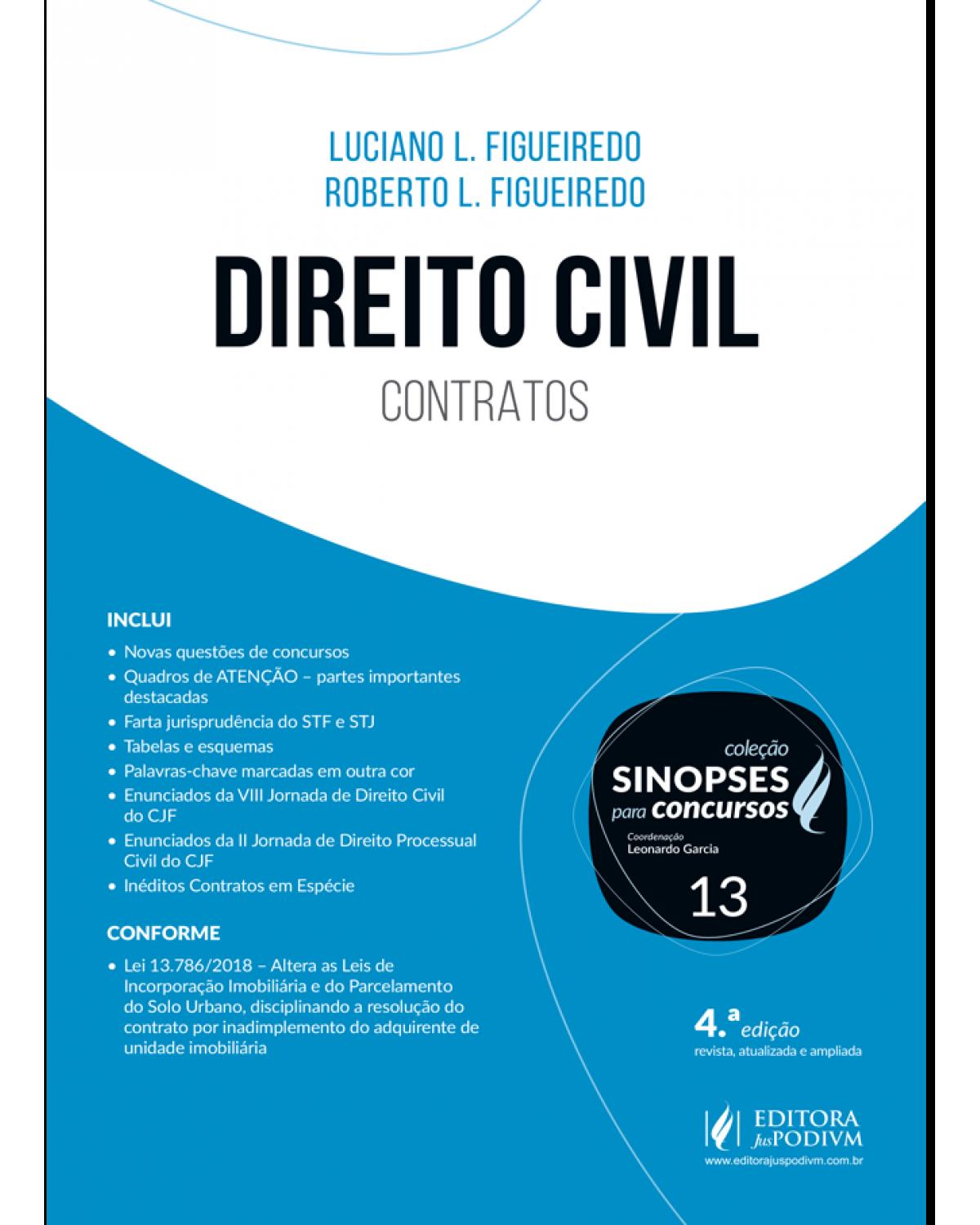 Direito civil - contratos - 4ª Edição | 2019