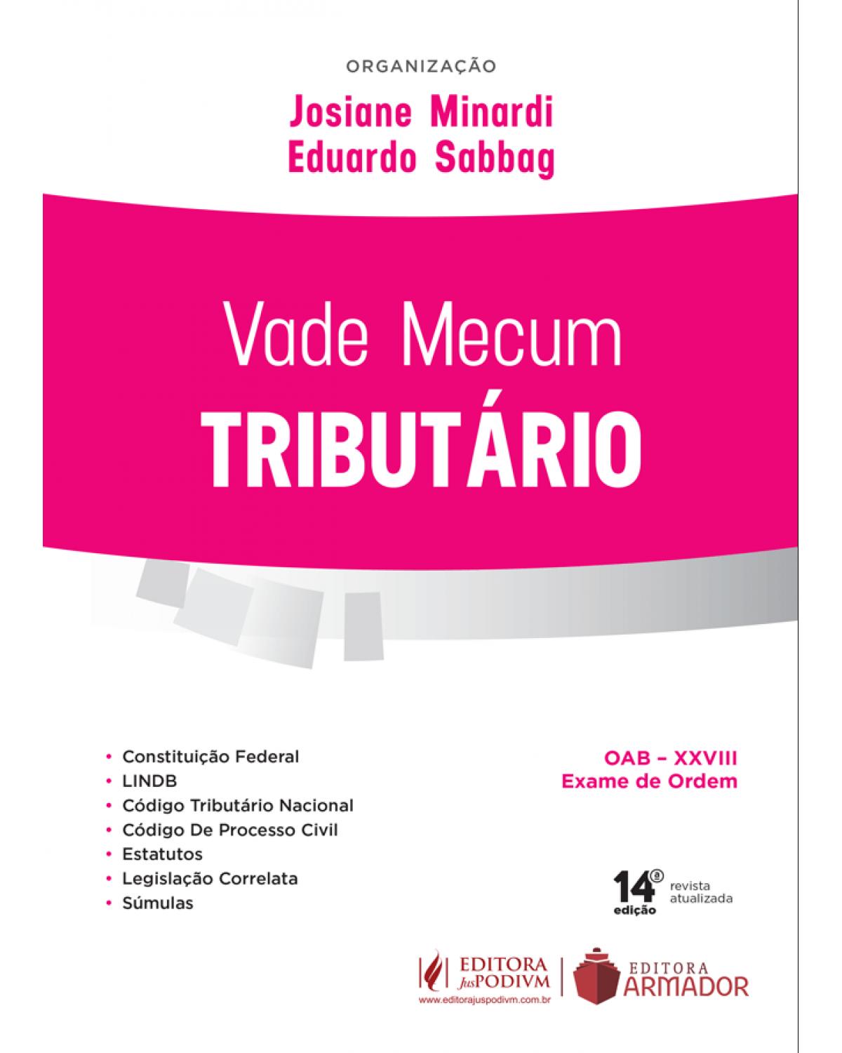 Vade mecum tributário - 14ª Edição | 2019