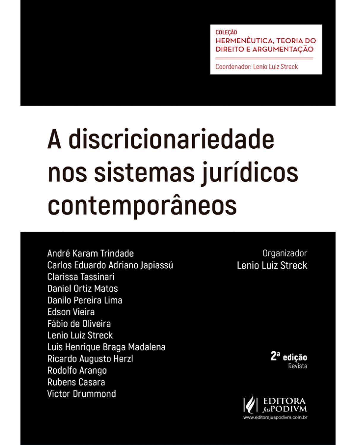 A discricionariedade nos sistemas jurídicos contemporâneos - 2ª Edição | 2019