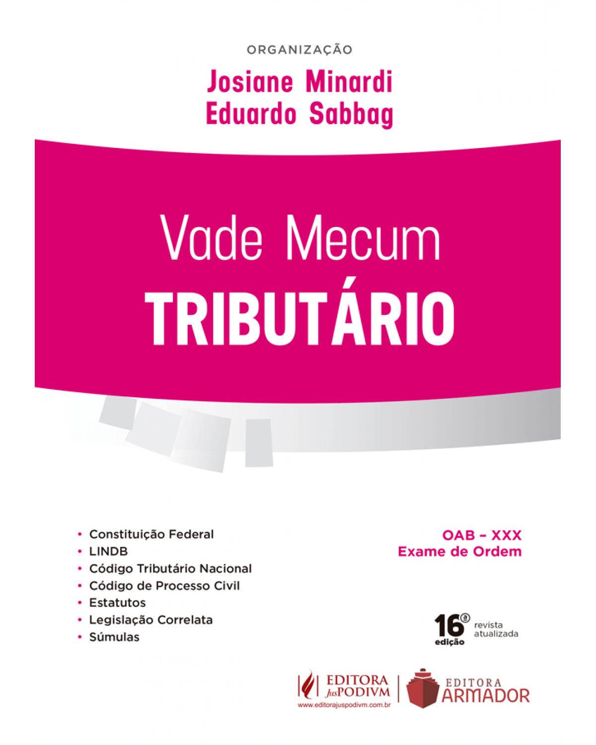 Vade mecum tributário - 16ª Edição | 2019