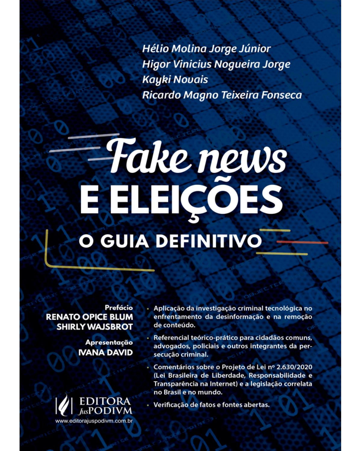 Fake news e eleições - O guia definitivo - 1ª Edição | 2020