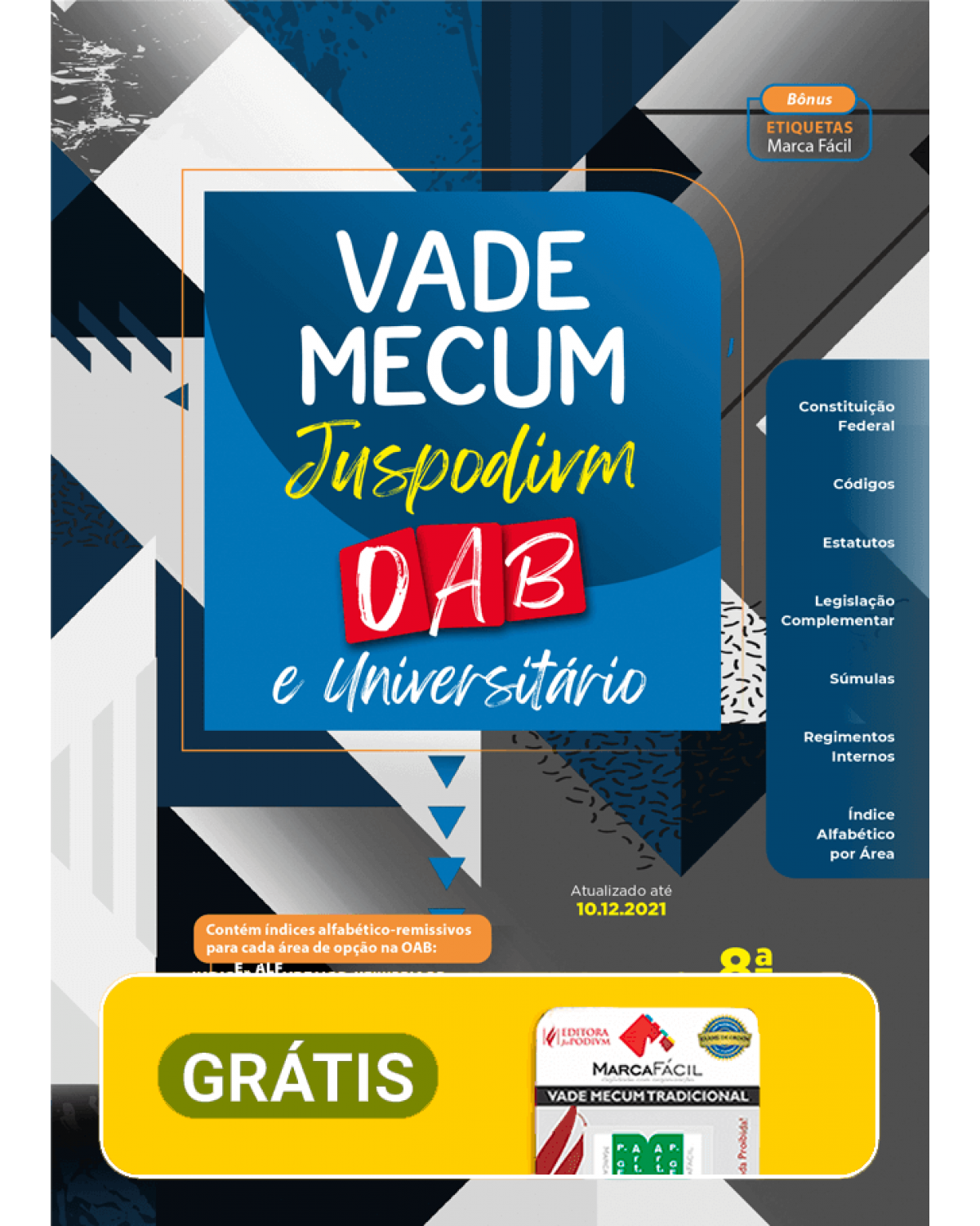 Vade mecum OAB e universitário - 8ª Edição | 2022