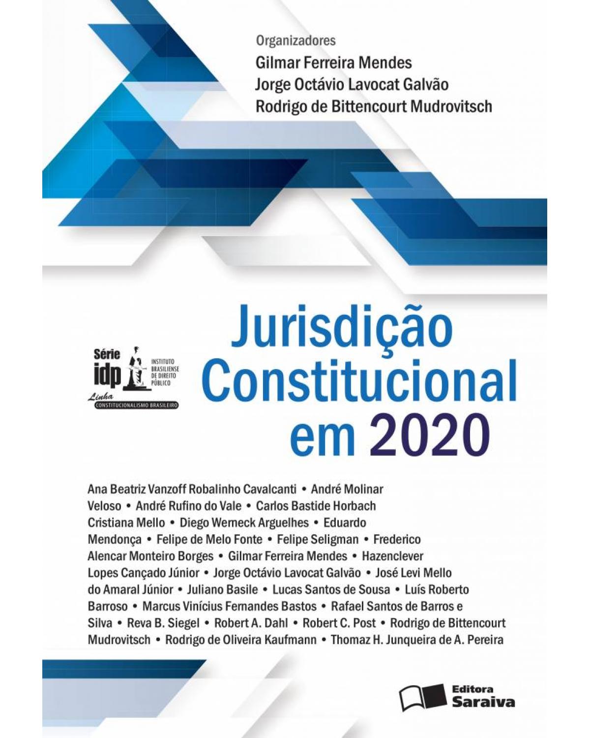 Jurisdição constitucional em 2020 - 1ª Edição | 2016